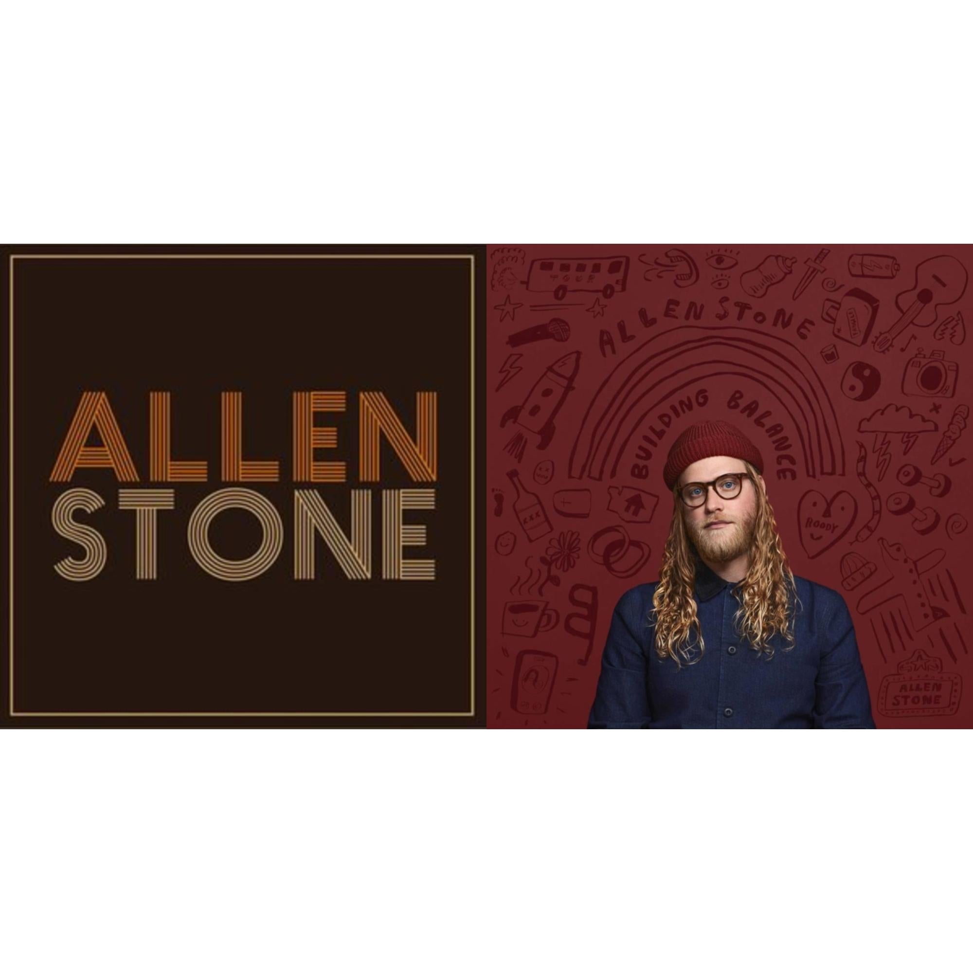 Allen Stone - Allen Stone (10Th Anniversary/Gold Nugget LP Vinyl) (I) & Building Balance (Blue & Red LP Vinyl)