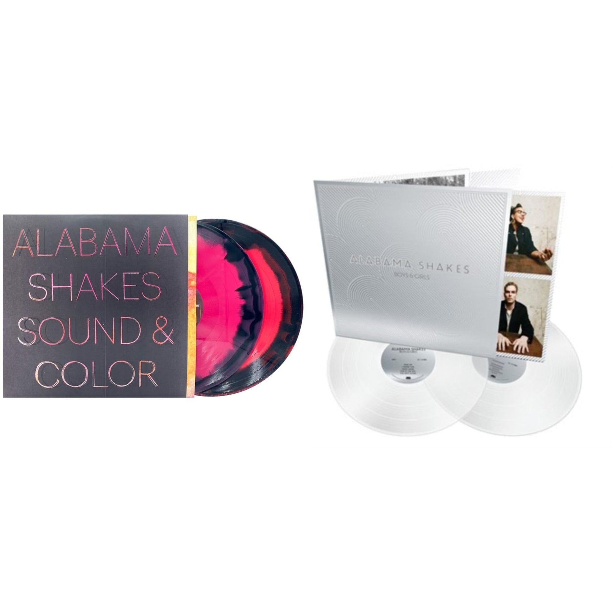 This is a 2 LP Vinyl SKU bundle.
1.This LP Vinyl is brand new.Format: LP VinylMusic Style: Neo SoulThis item's title is: Sound & Color (Deluxe/2LP/Red/Black/Pink Mixed Vinyl)Artist: Alabama ShakesLabel: ATO RECORDSBarcode: 880882445713Release Date: 10/29/2021
2.