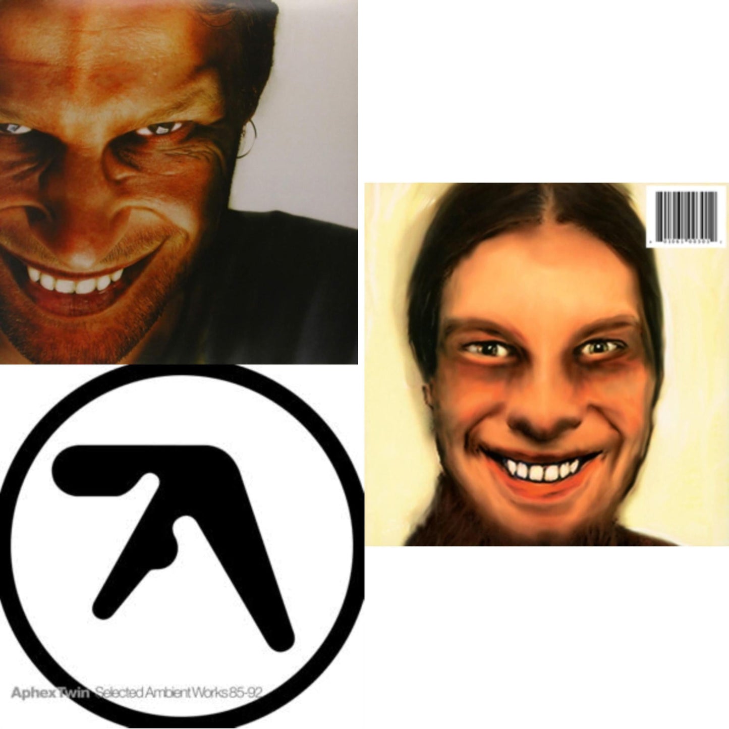 This is a 3 LP Vinyl SKU bundle.
1.This LP Vinyl is brand new.Format: LP VinylMusic Style: IDMThis item's title is: Richard D. James AlbumArtist: Aphex TwinLabel: WARP RECORDSBarcode: 801061004316Release Date: 7/28/2017
2.This LP Vinyl is brand new.