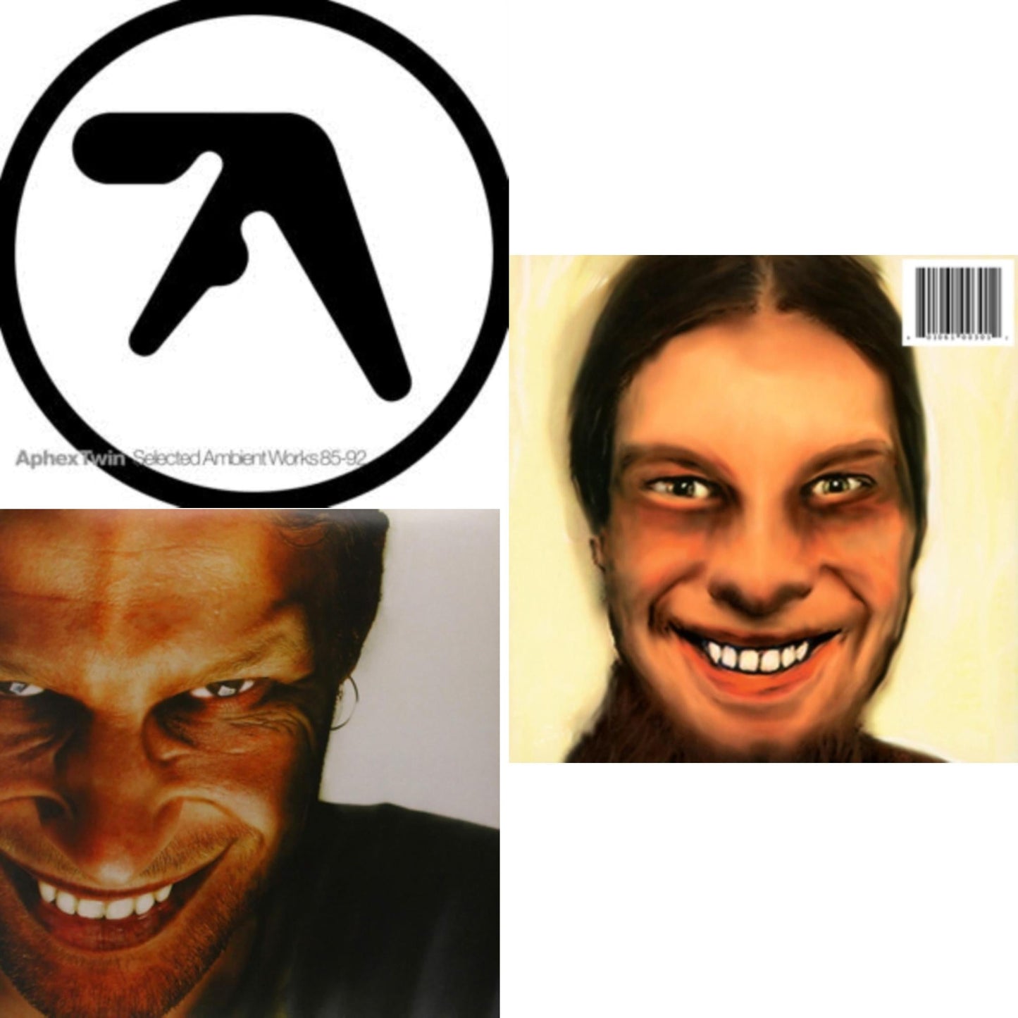 This is a 3 LP Vinyl SKU bundle.
1.This LP Vinyl is brand new.Format: LP VinylMusic Style: IDMThis item's title is: Selected Ambient Works 85-92Artist: Aphex TwinLabel: R&S RECORDSBarcode: 5055274703046Release Date: 9/3/2013
2.This LP Vinyl is brand new.