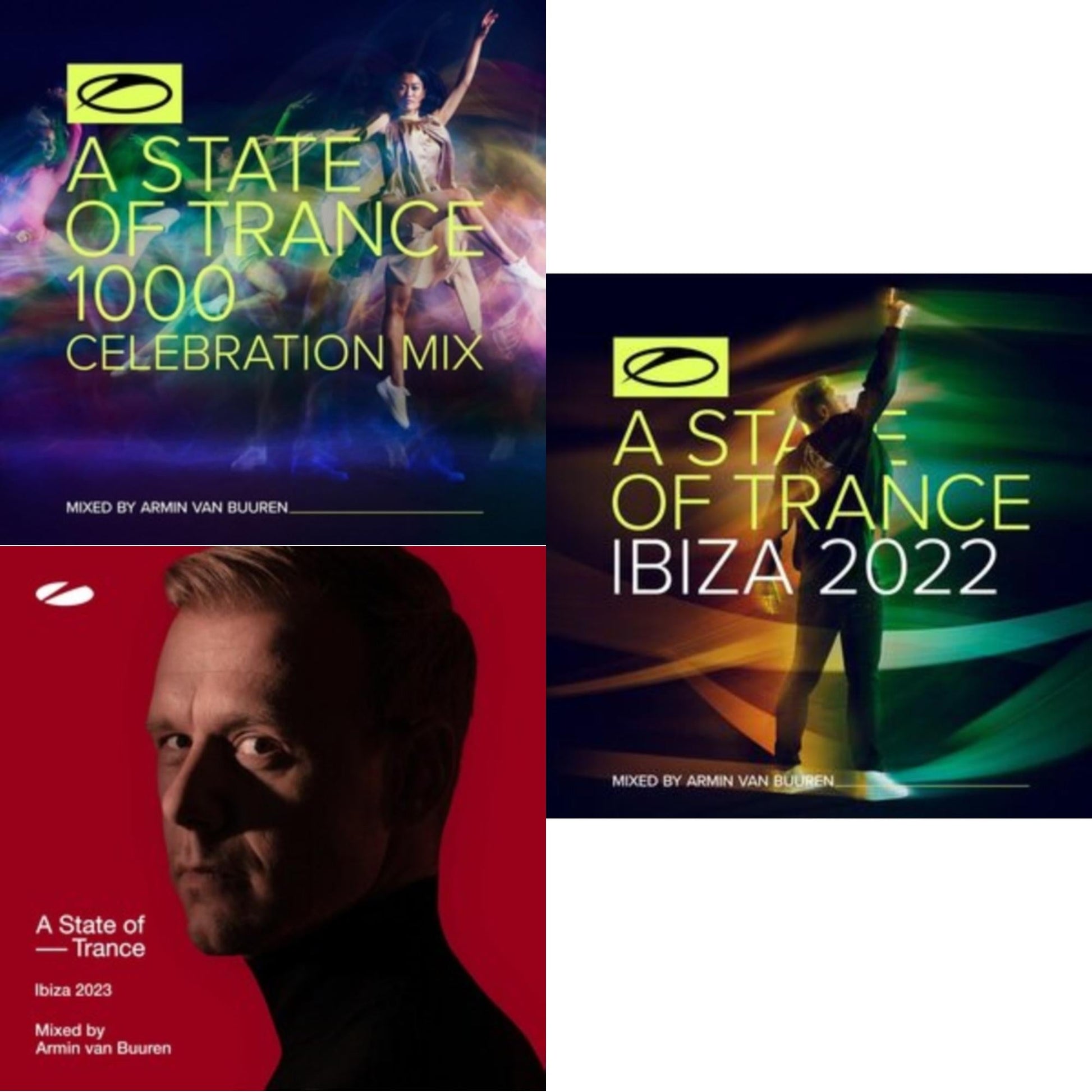 This is a 3 CD SKU bundle.
1.This CD is brand new.Format: CDThis item's title is: State Of Trance 1000 - Celebration MixArtist: Armin Van BuurenBarcode: 8718522325854Release Date: 5/21/2021
2.This CD is brand new.