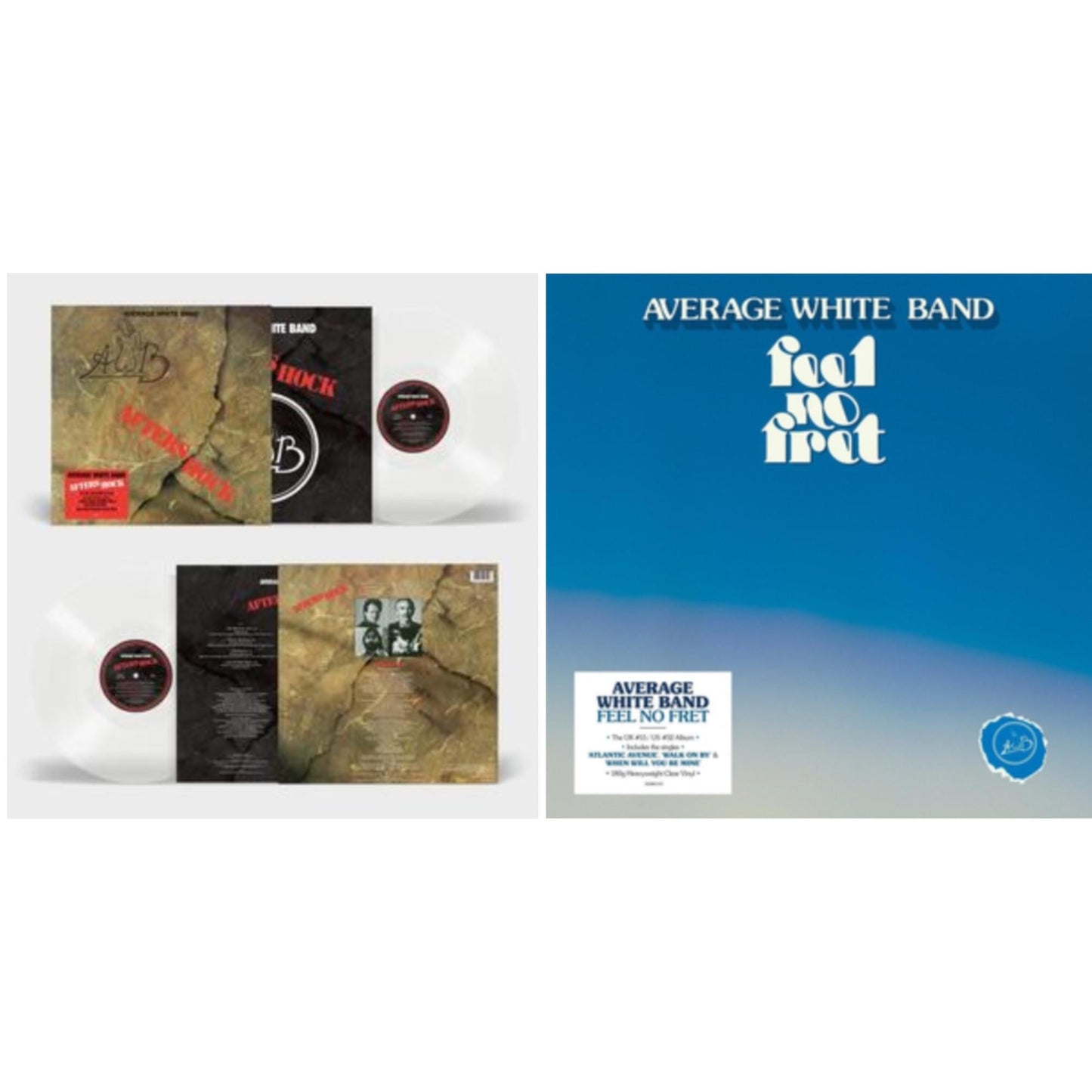 This is a 2 LP Vinyl SKU bundle.
1.This LP Vinyl is brand new.Format: LP VinylThis item's title is: Aftershock (180G/Clear LP Vinyl)Artist: Average White BandLabel: DEMON RECORDSBarcode: 5014797903296Release Date: 9/18/2020
2.This LP Vinyl is brand new.