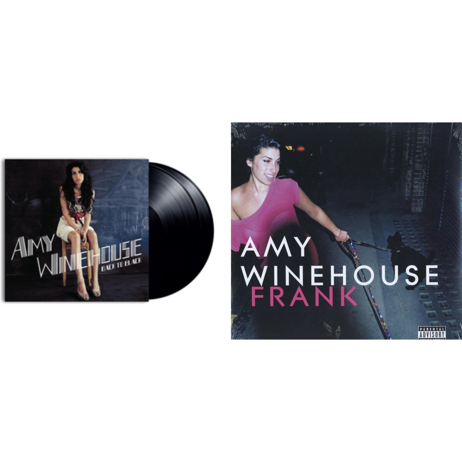 This is a 2 LP Vinyl SKU bundle.
1.This LP Vinyl is brand new.Format: LP VinylMusic Style: SoulThis item's title is: Back To Black (Deluxe Edition) (180G/Dl Card/Limited)Artist: Amy WinehouseLabel: UNIVERSALBarcode: 600753691090Release Date: 10/21/2016
2.This LP Vinyl is brand new.