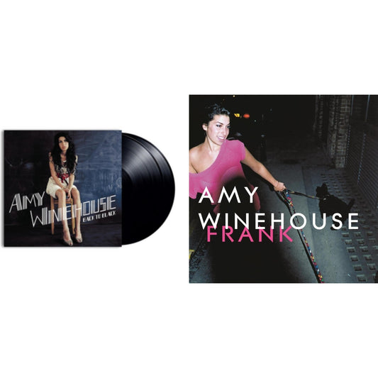 This is a 2 LP Vinyl SKU bundle.
1.This LP Vinyl is brand new.Format: LP VinylMusic Style: SoulThis item's title is: Back To Black (Deluxe Edition) (180G/Dl Card/Limited)Artist: Amy WinehouseLabel: UNIVERSALBarcode: 600753691090Release Date: 10/21/2016
2.This LP Vinyl is brand new.