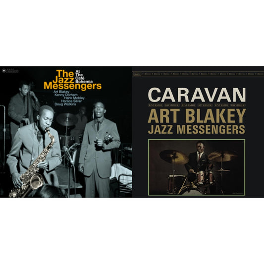 This is a 2 LP Vinyl SKU bundle.
1.This LP Vinyl is brand new.Format: LP VinylMusic Style: Hard BopThis item's title is: Jazz Messengers At Café BohemiaArtist: Art & The Jazz Messengers BlakeyLabel: JAZZ IMAGESBarcode: 8436569195314Release Date: 7/30/2021
2.