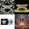 Metal Forth (X) & Metal Resistance (Gold & Black Splatter Vinyl/2LP) & Metal Galaxy (White & Blue Splatter Vinyl/2LP) & 10 Babymetal Budokan (Crystal Clear Vinyl/2LP)