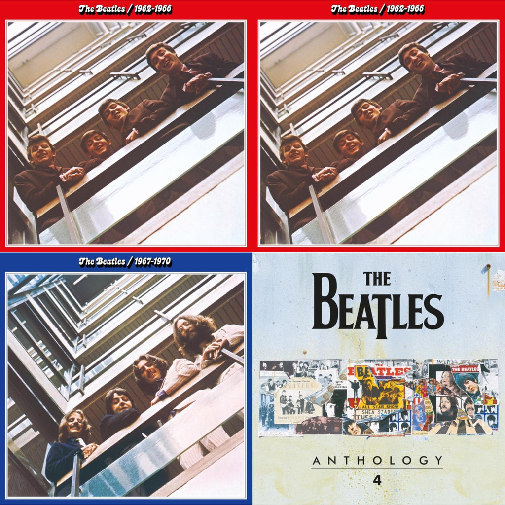 Beatles 1962-1966 (2023 Edition) (Half-Speed) (3LP) & Beatles 1962-1966 (2023) (Red Vinyl/3LP) (Half-Speed) & Beatles 1967-1970 (2023 Edition) (Half-Speed) (3LP) & Anthology 4 (180G/3LP)