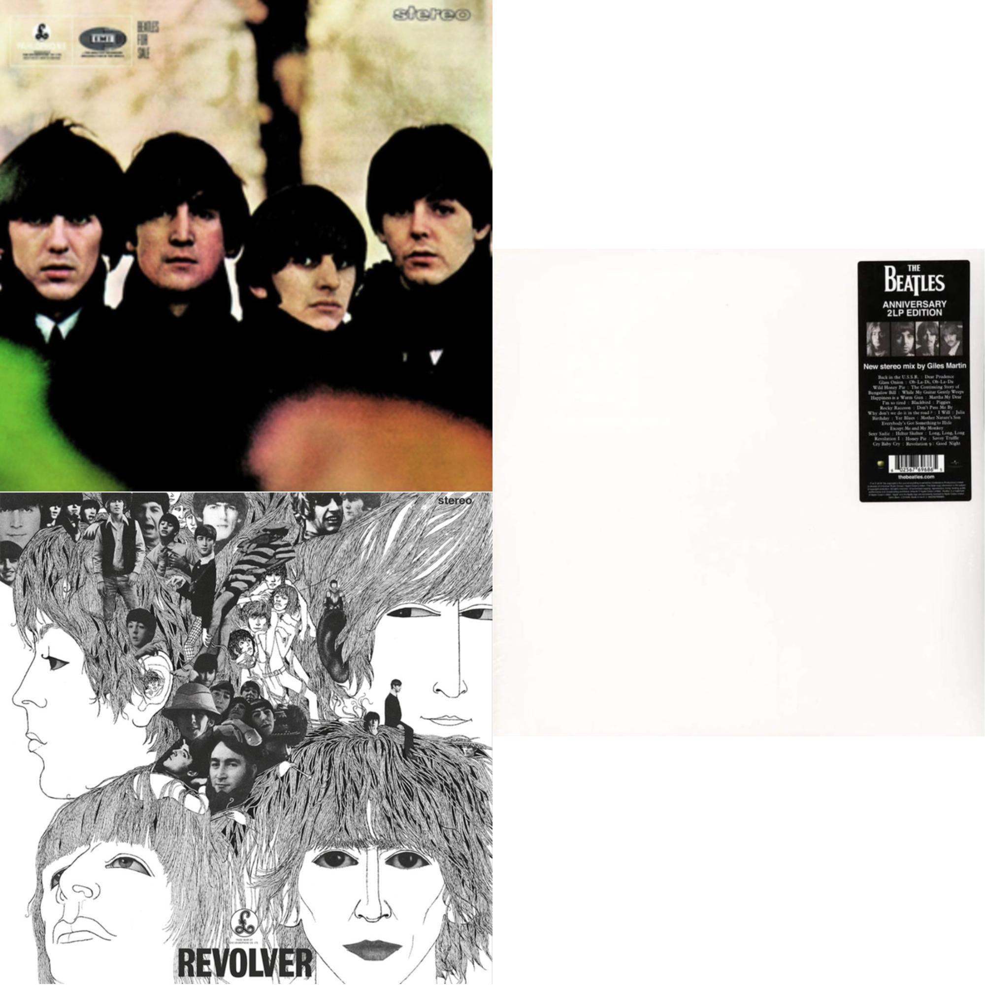 Beatles For Sale & Revolver Special Edition & Beatles (The White Album) (2LP)