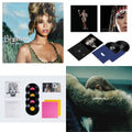 This is a 4 LP Vinyl SKU bundle.
1.This LP Vinyl is brand new.Format: LP VinylMusic Style: Contemporary R&BThis item's title is: B'day (2LP/180G)Artist: BeyonceLabel: LEGACYBarcode: 827969092019Release Date: 9/12/2006
2.This LP Vinyl is brand new.