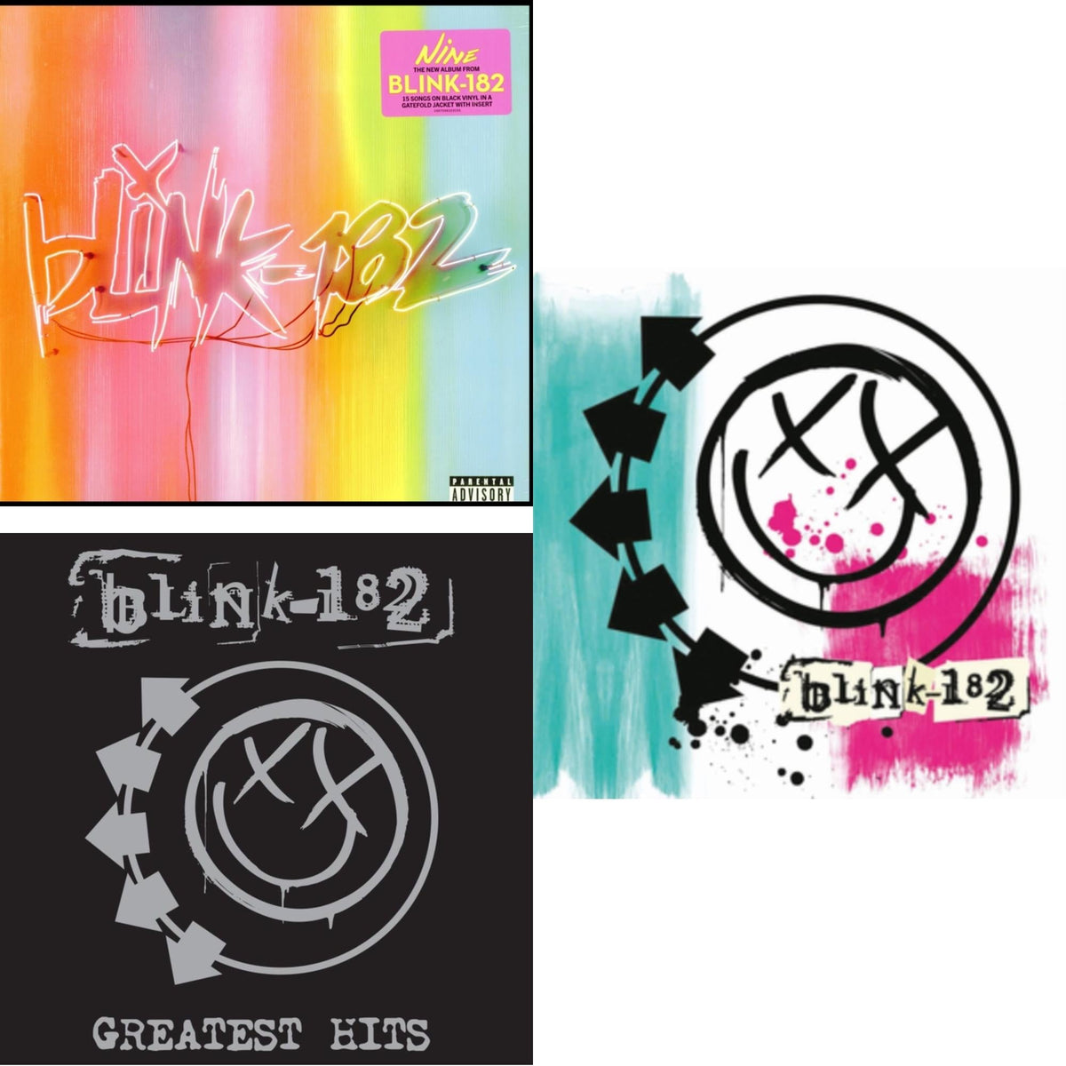 Nine (140G) & Greatest Hits (2LP) & Blink-182