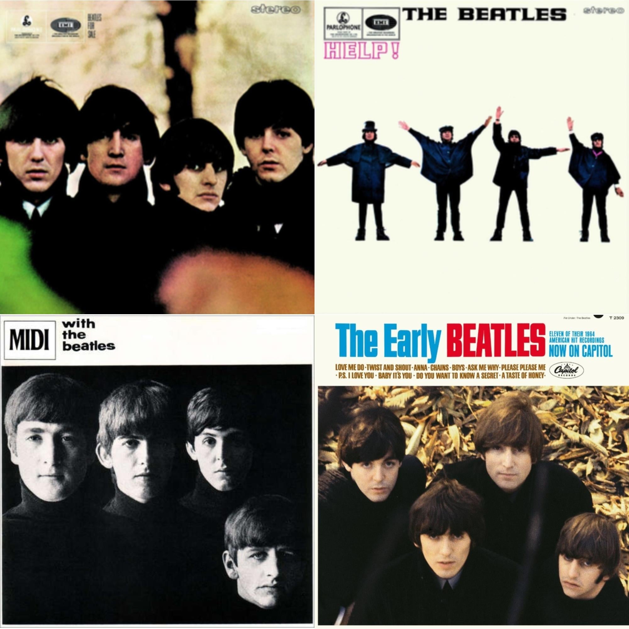 Beatles For Sale & Help & With The Beatles & Early Beatles