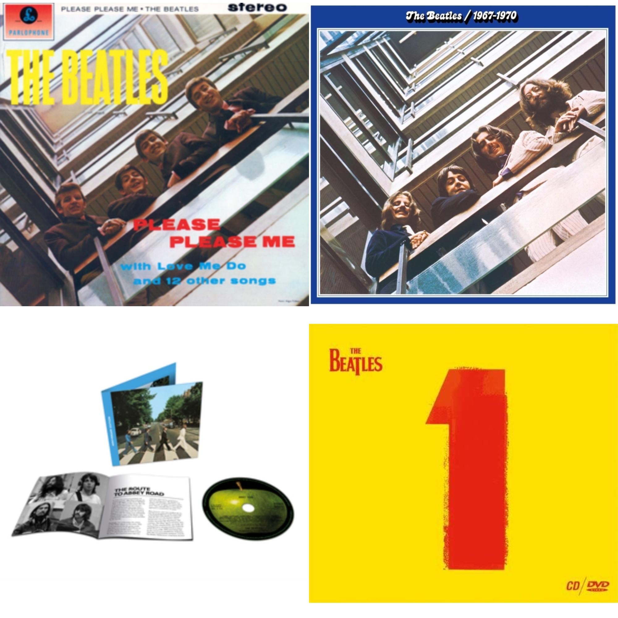 Please Please Me & Beatles 1967-1970 (2023 Edition) (2CD) & Abbey Road Anniversary & 1 (CD / 1 DVD)
