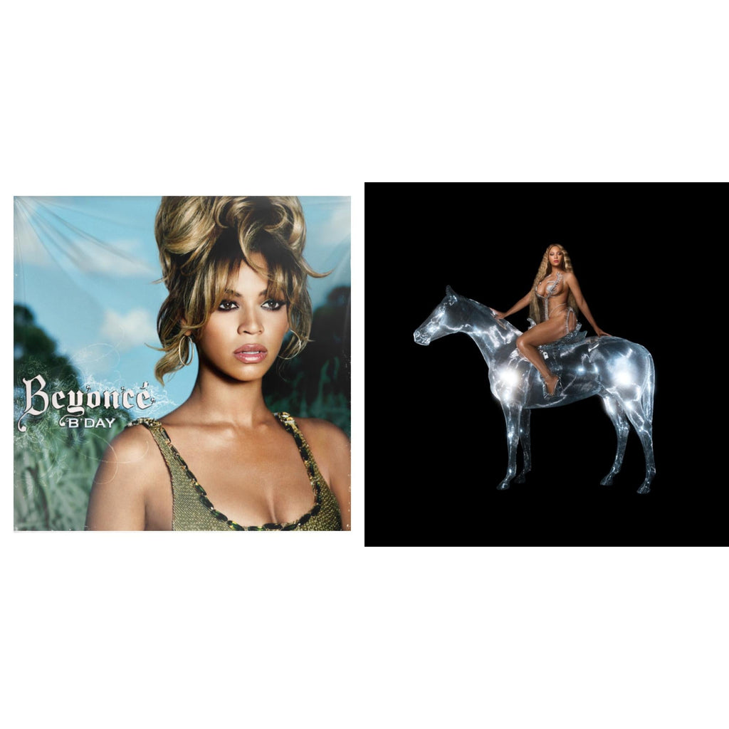 This is a 2 LP Vinyl SKU bundle.
1.This LP Vinyl is brand new.Format: LP VinylMusic Style: Contemporary R&BThis item's title is: B'day (2LP/180G)Artist: BeyonceLabel: LEGACYBarcode: 827969092019Release Date: 9/12/2006
2.This LP Vinyl is brand new.