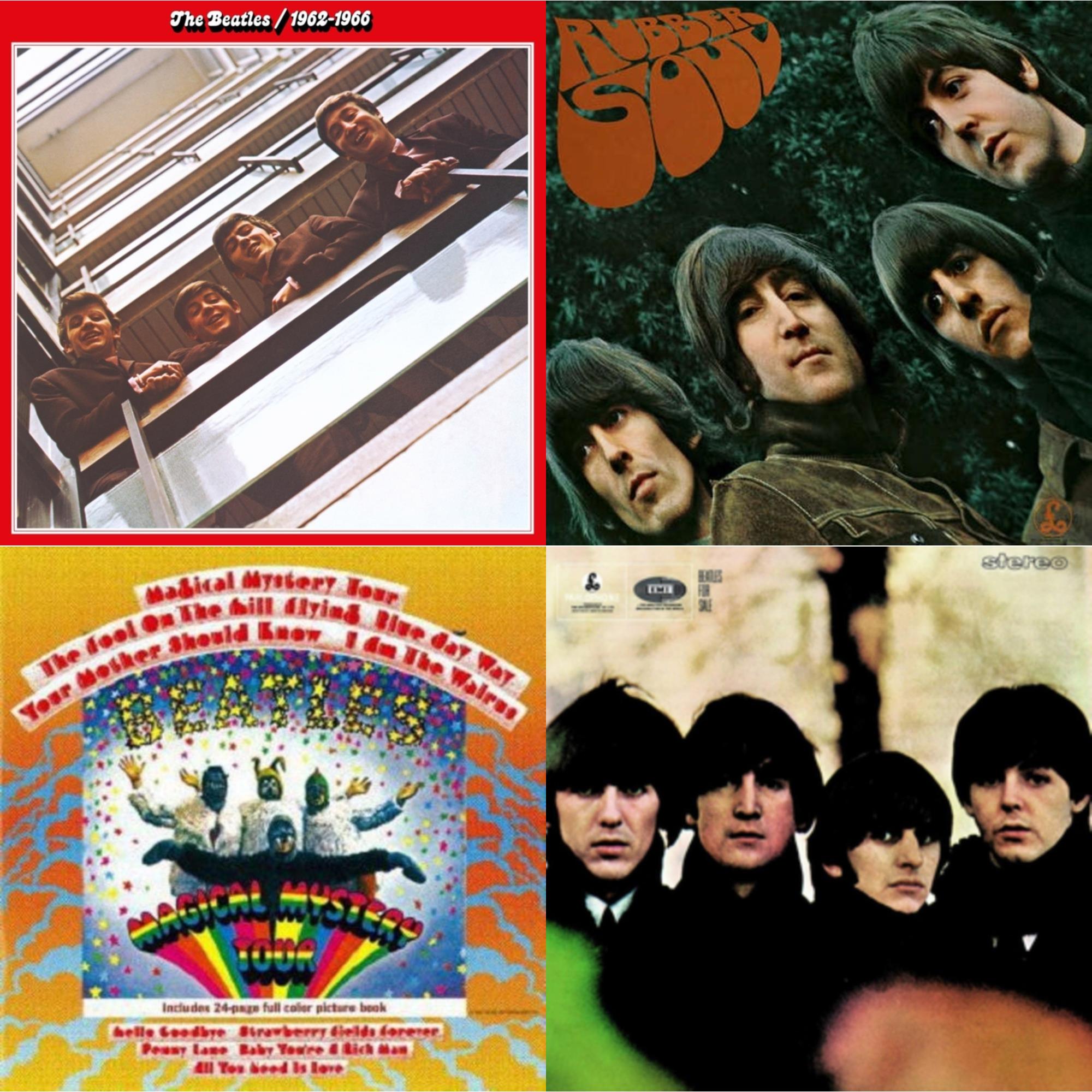 Beatles For Sale & Rubber Soul & Magical Mystery Tour & Beatles 1962-1966 (2023 Edition) (Half-Speed) (3LP)