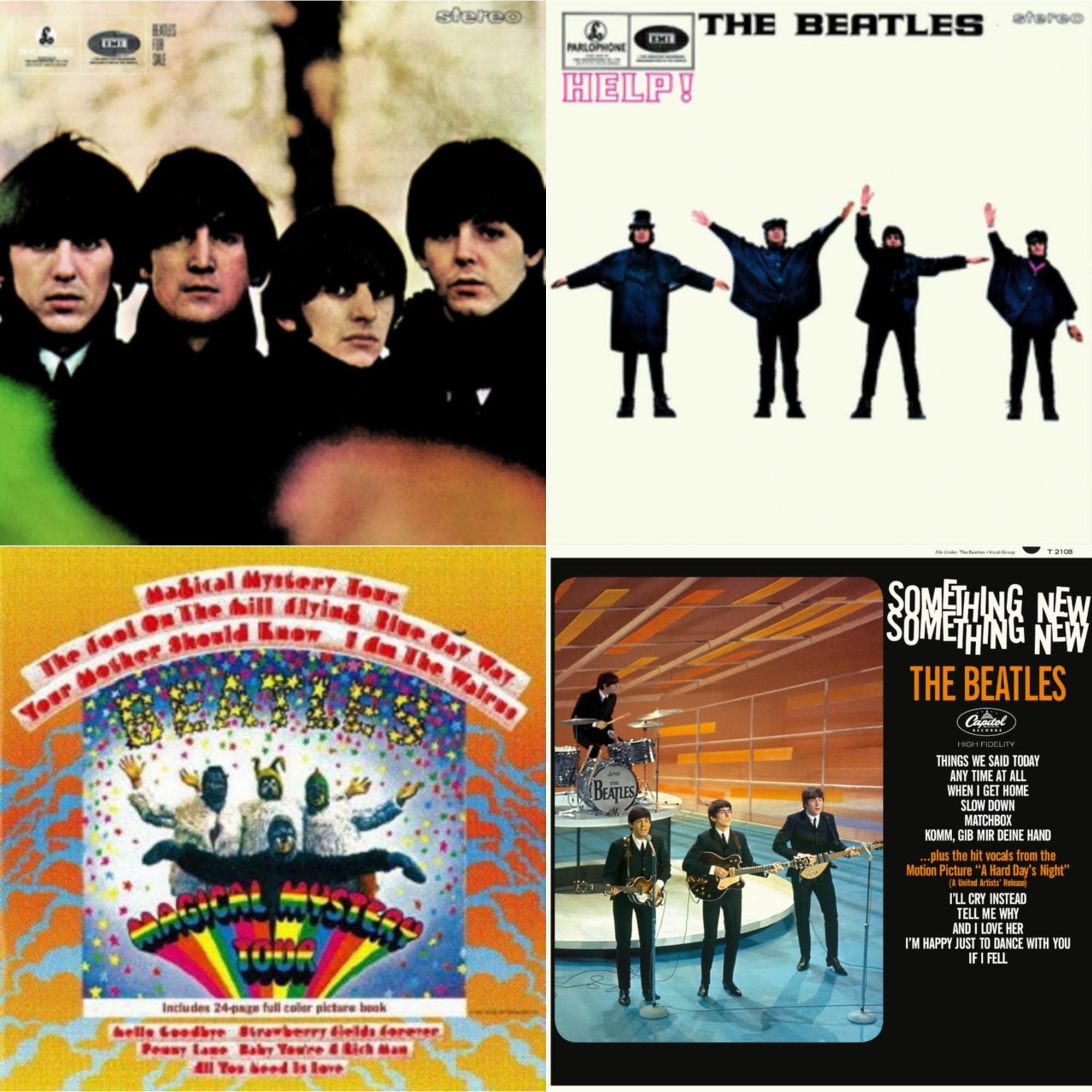 Beatles For Sale & Help & Magical Mystery Tour & Something New