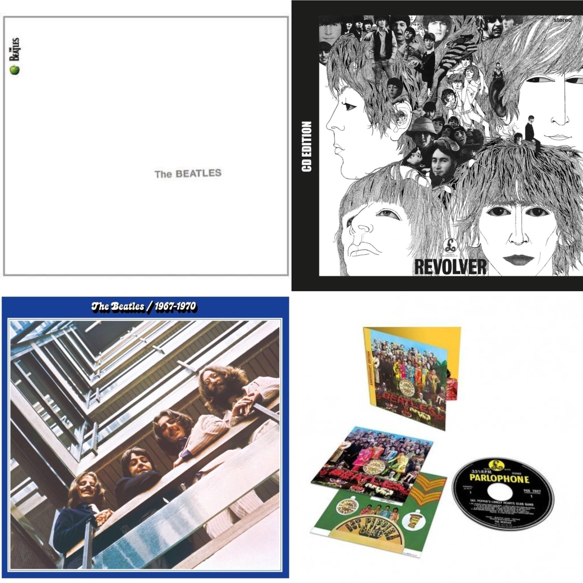 Beatles & Revolver Special Edition & Beatles 1967-1970 (2023 Edition) (2CD) & Sgt. Pepper's Lonely Hearts Club Band (Anniversary Edition)
