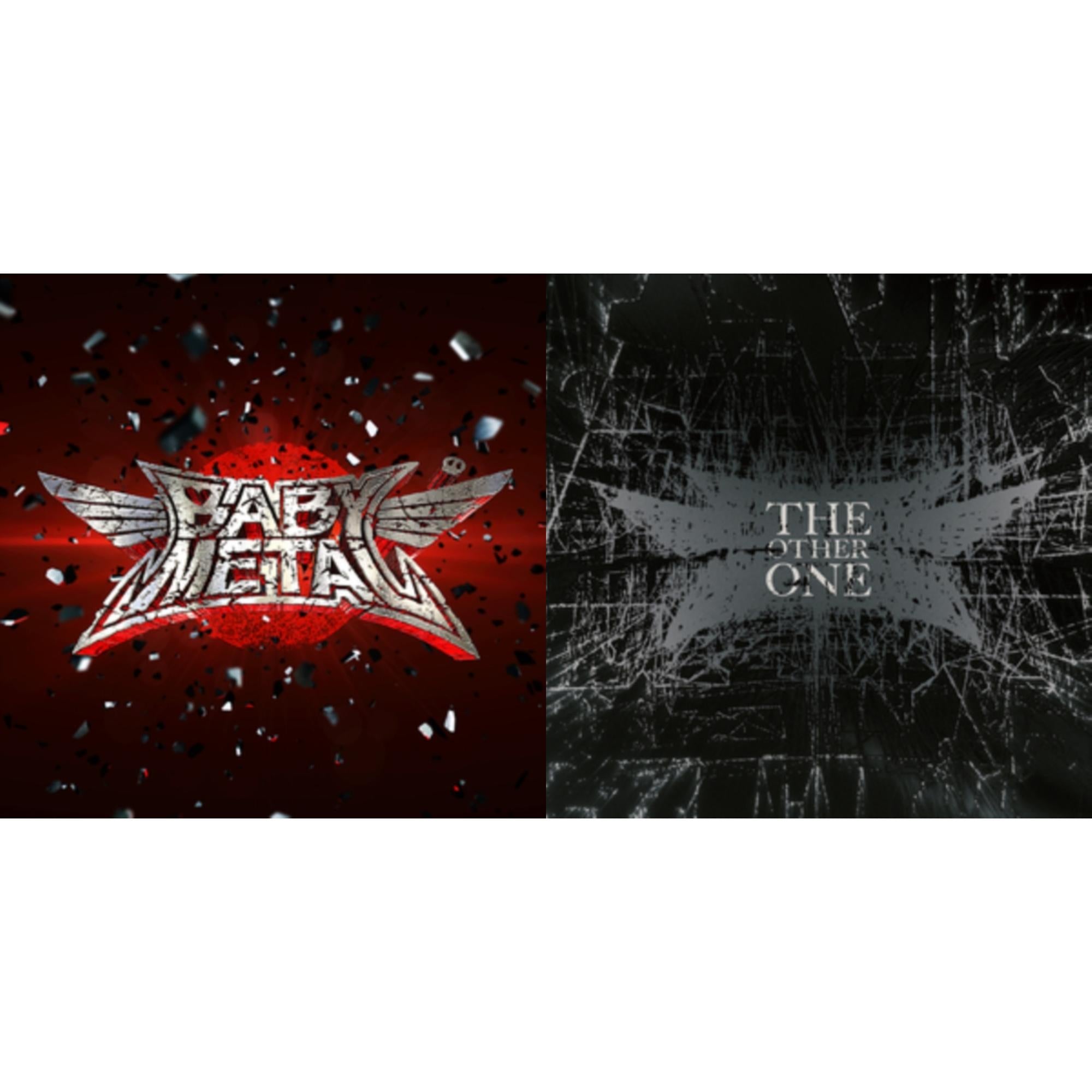 Babymetal (Red & Black Splatter Vinyl/2LP) & The Other One (Clear With Black & White Splatter LP Vinyl)