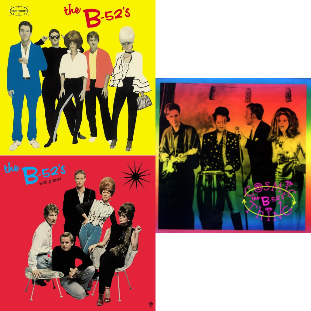 This is a 3 LP Vinyl SKU bundle.
1.This LP Vinyl is brand new.Format: LP VinylMusic Style: New WaveThis item's title is: Cosmic ThingArtist: B-52'SLabel: RHINO/WARNER BROS.Barcode: 603497847686Release Date: 5/15/2020
2.This LP Vinyl is brand new.