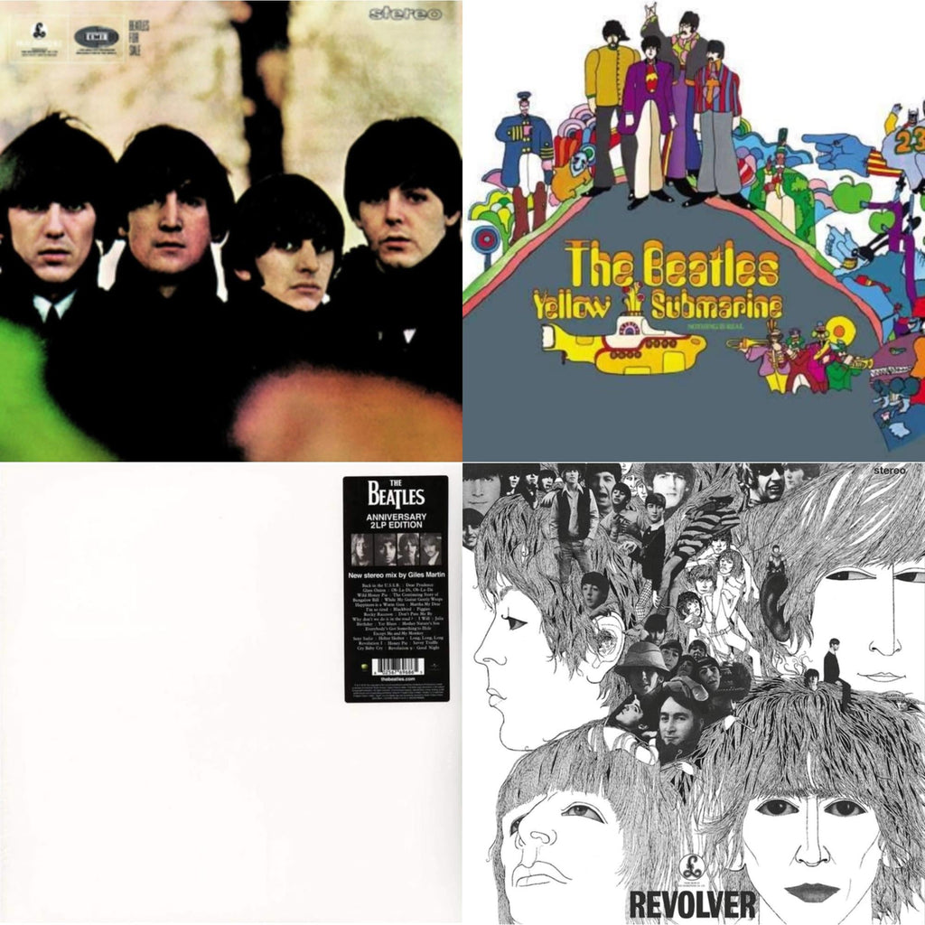 Beatles For Sale & Yellow Submarine & Revolver Special Edition & Beatles (The White Album) (2LP)