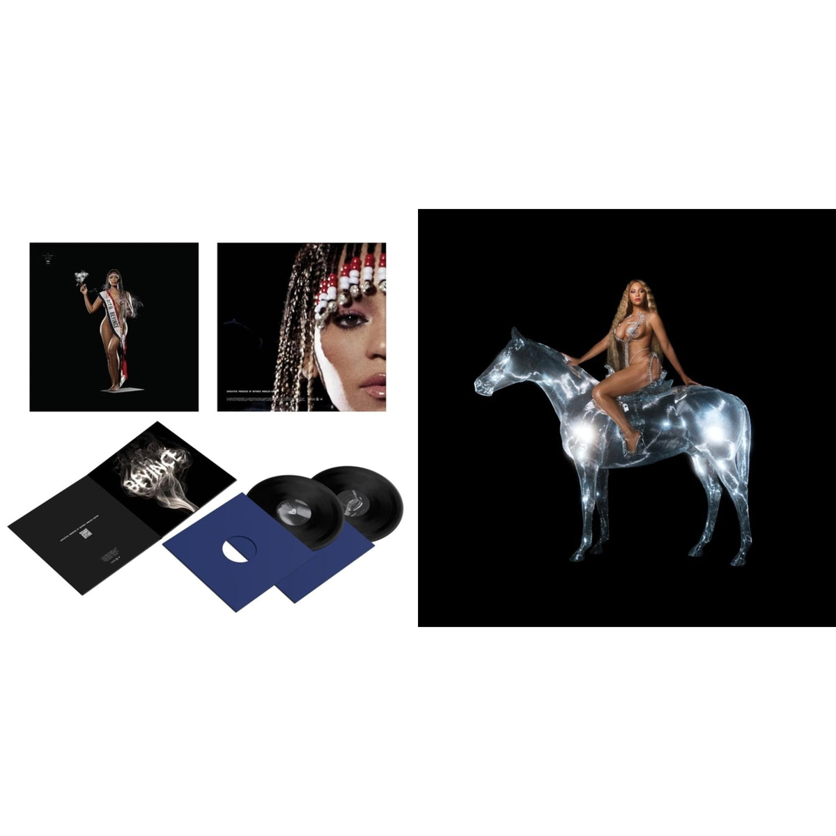Beyonce - Renaissance (X) (180G/2LP) & Cowboy Carter (X) (2LP/180G/Bead Face)