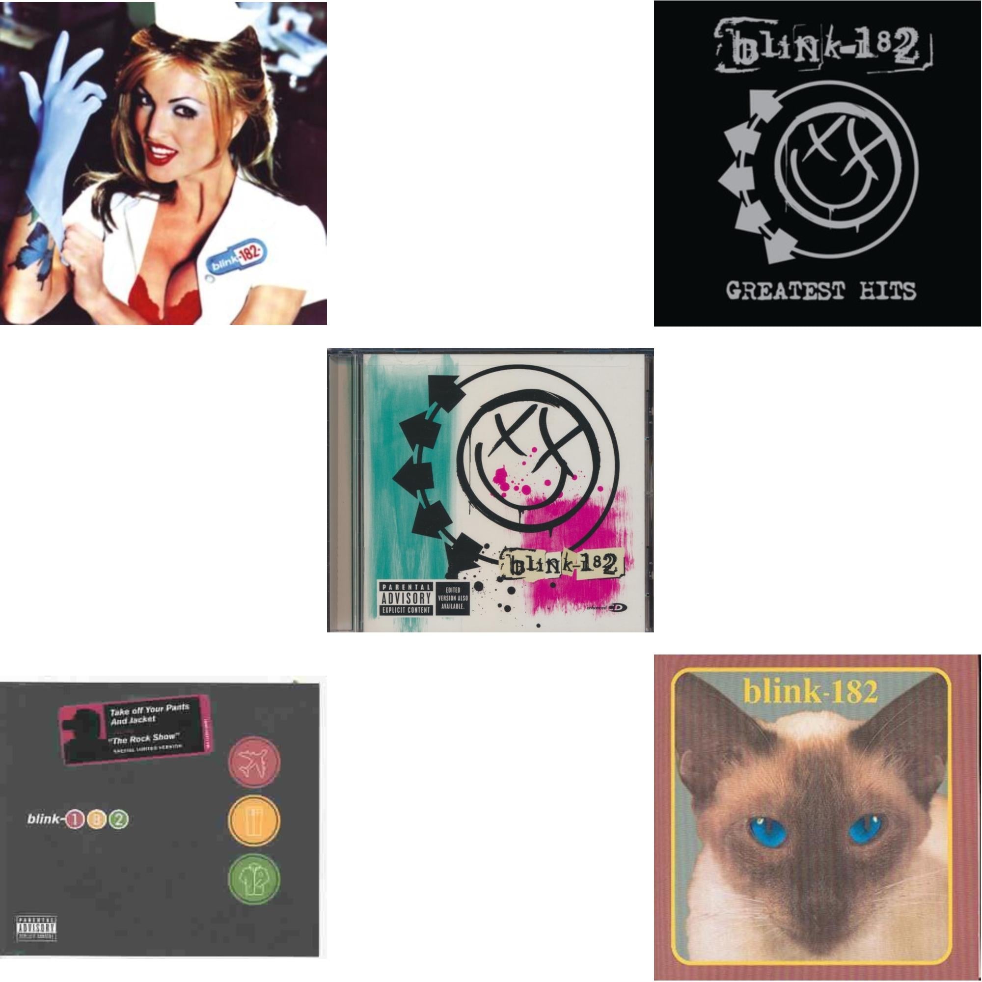 Enema Of The State (X) & Take Off Your Pants & Jacket & Blink-182 & Greatest Hits & Cheshire Cat