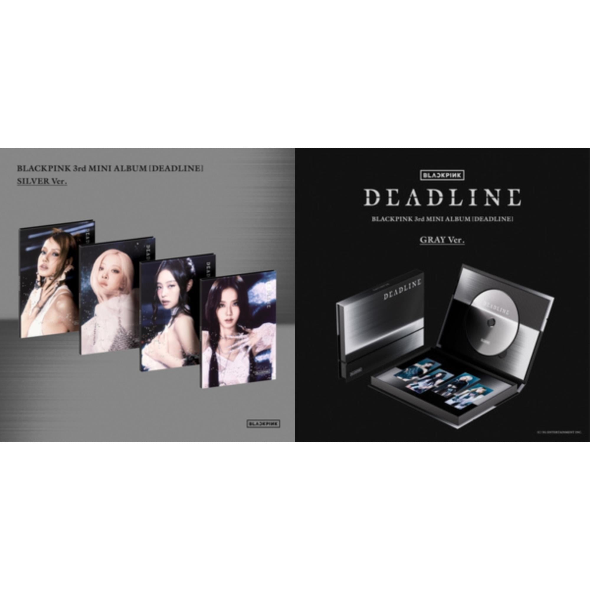 Deadline-Blackpink The 3Rd Mini Album (Silver Ver.-Lisa) & Deadline-Blackpink The 3Rd Mini Album (Gray Ver.)
