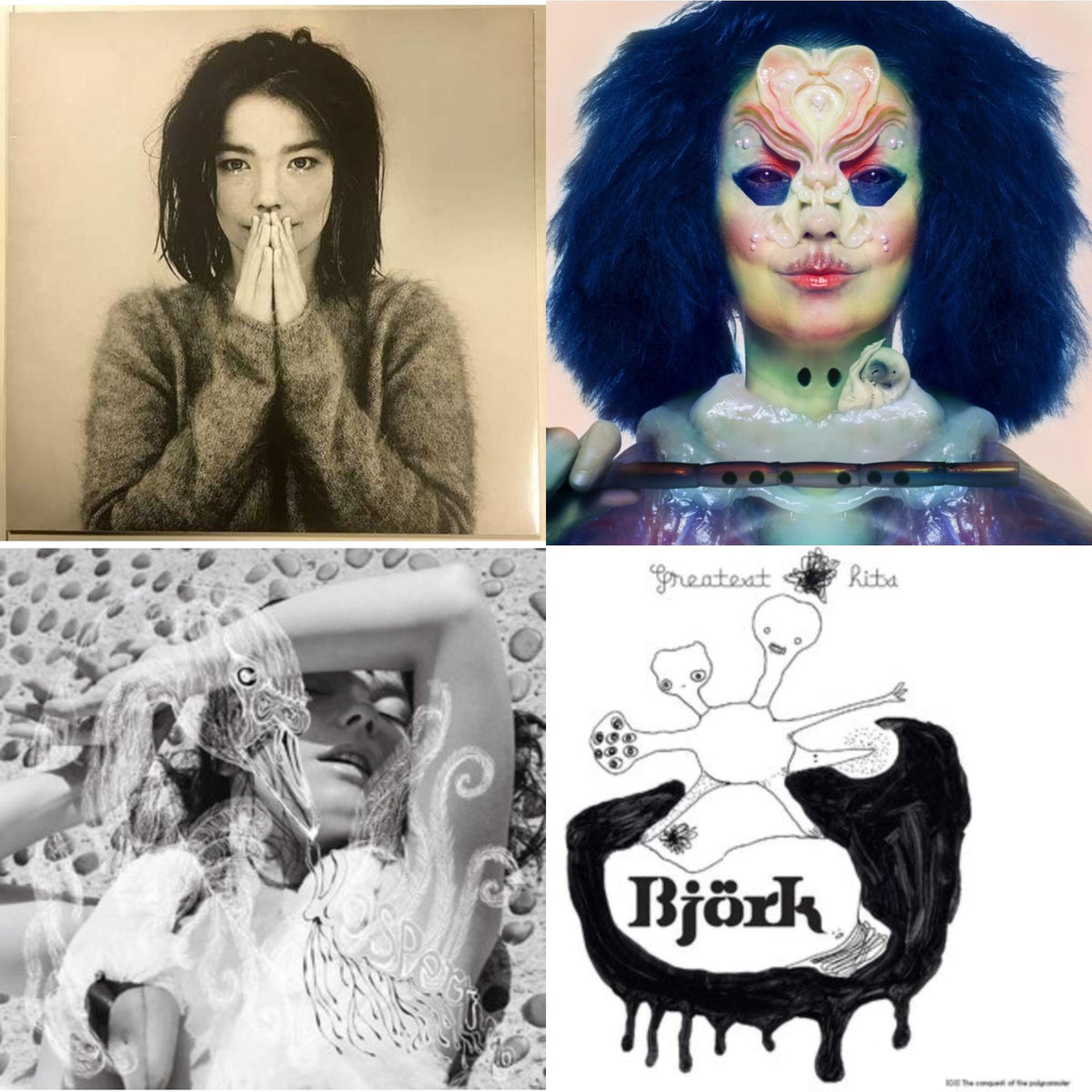 This is a 4 LP Vinyl SKU bundle.
1.This LP Vinyl is brand new.Format: LP VinylThis item's title is: DebutArtist: BjorkBarcode: 5016958018818Release Date: 12/11/2015
2.This LP Vinyl is brand new.