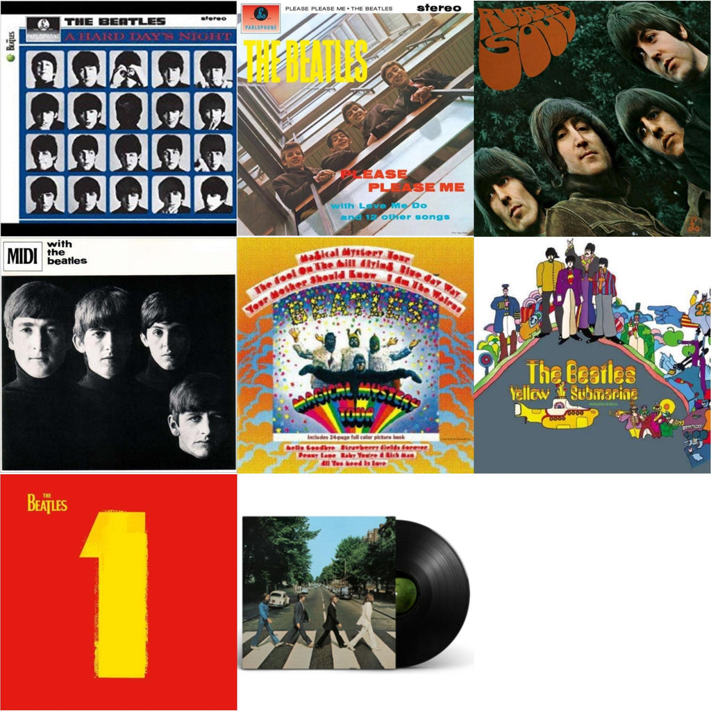 Hard Day's Night & Please Please Me & Rubber Soul & With The Beatles & Magical Mystery Tour & Yellow Submarine & 1 (2015 Reissue) & Abbey Road Anniversary