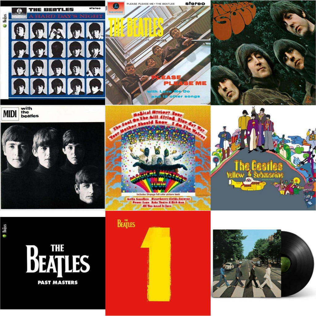 Hard Day's Night & Please Please Me & Rubber Soul & With The Beatles & Magical Mystery Tour & Yellow Submarine & Past Masters 1 & 2 & 1 (2015 Reissue) & Abbey Road Anniversary