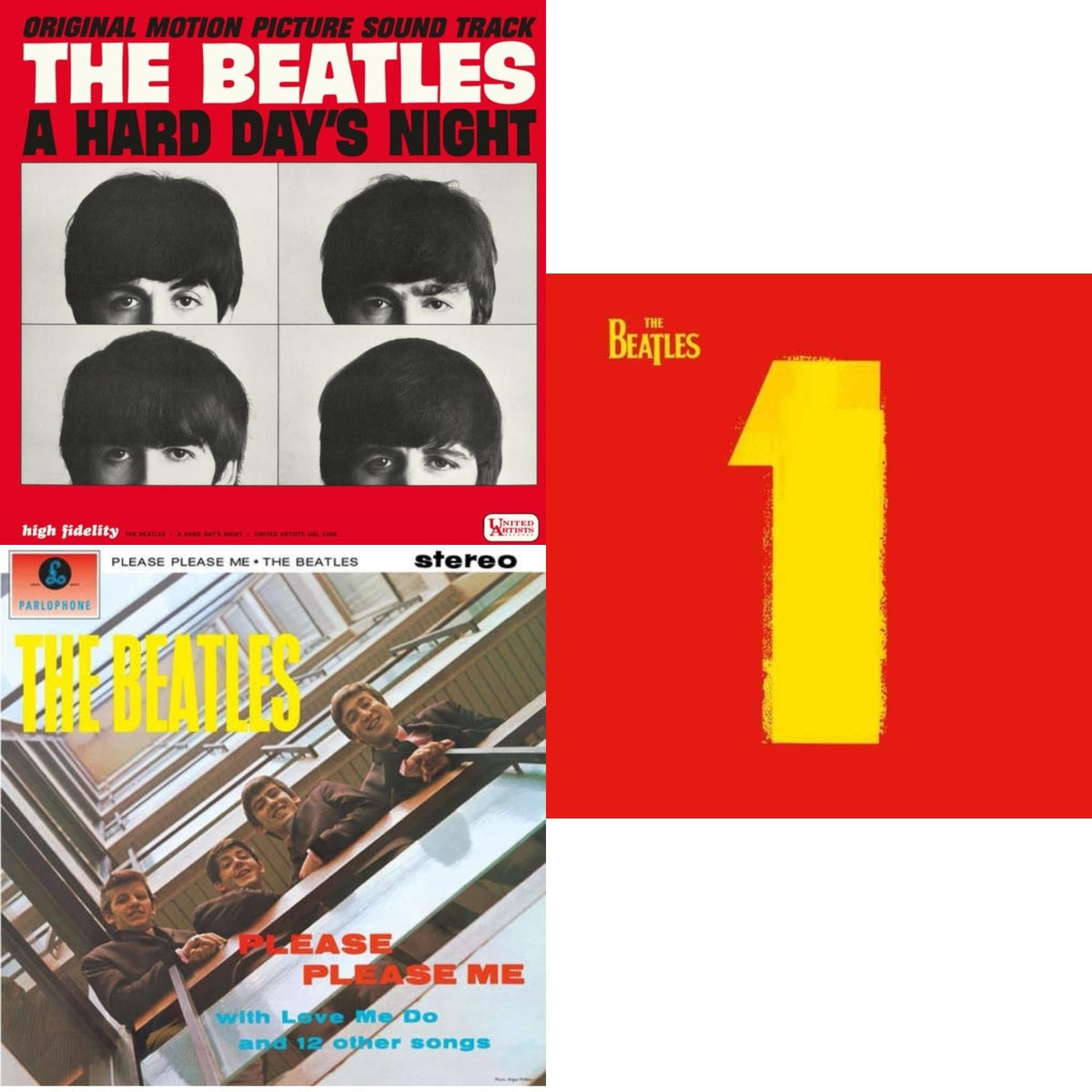 Please Please Me & Hard Day's Night (Ost)  & 1 (2015 Reissue)