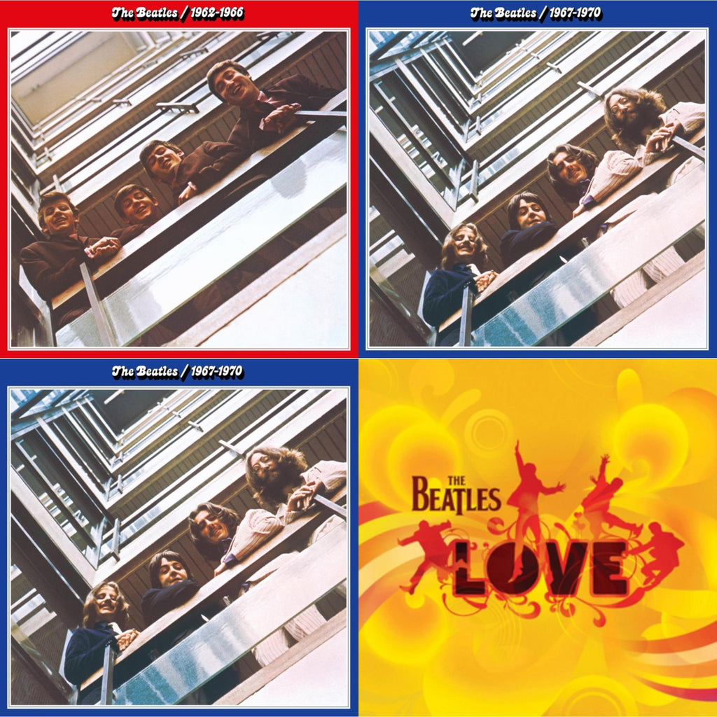 Beatles 1962-1966 (2023 Edition) (Half-Speed) (3LP) & Beatles 1967-1970 (2023 Edition) (Half-Speed) (3LP) & Beatles 1967-1970 (2023) (Blue Vinyl/3LP) (Half-Speed) & Love