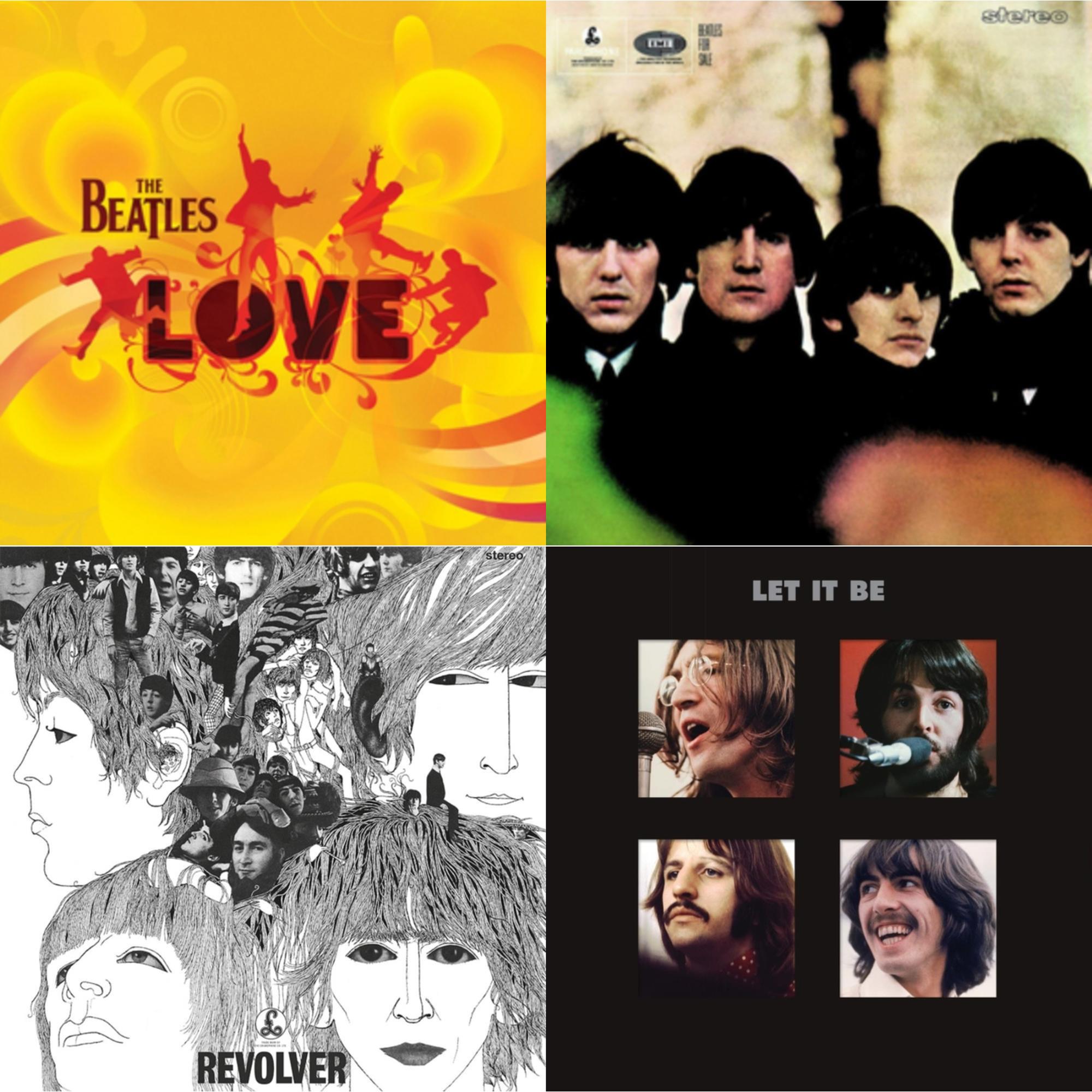 Beatles For Sale & Revolver Special Edition & Let It Be Special Edition (Super Deluxe/Slipbox/Book/4LP/12Inch Ep Box Set) & Love