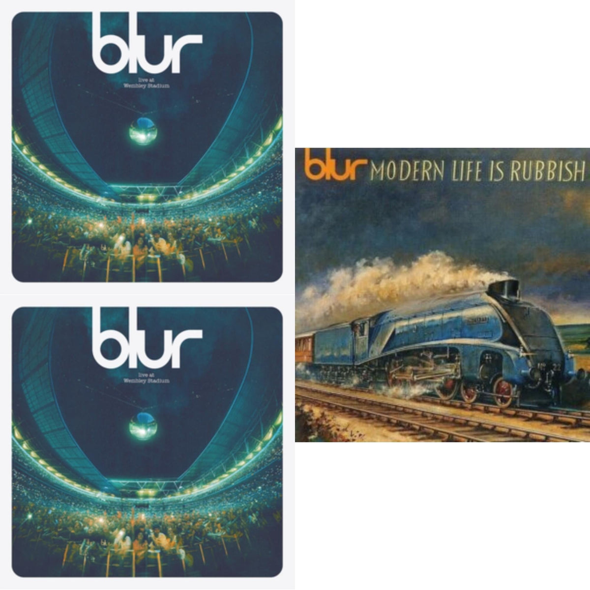 Modern Life Is Rubbish (30Th Anniversary) (National Album Day/Limited/2LP/Orange Vinyl) & Live At Wembley Stadium (2LP) & Live At Wembley Stadium (3LP)