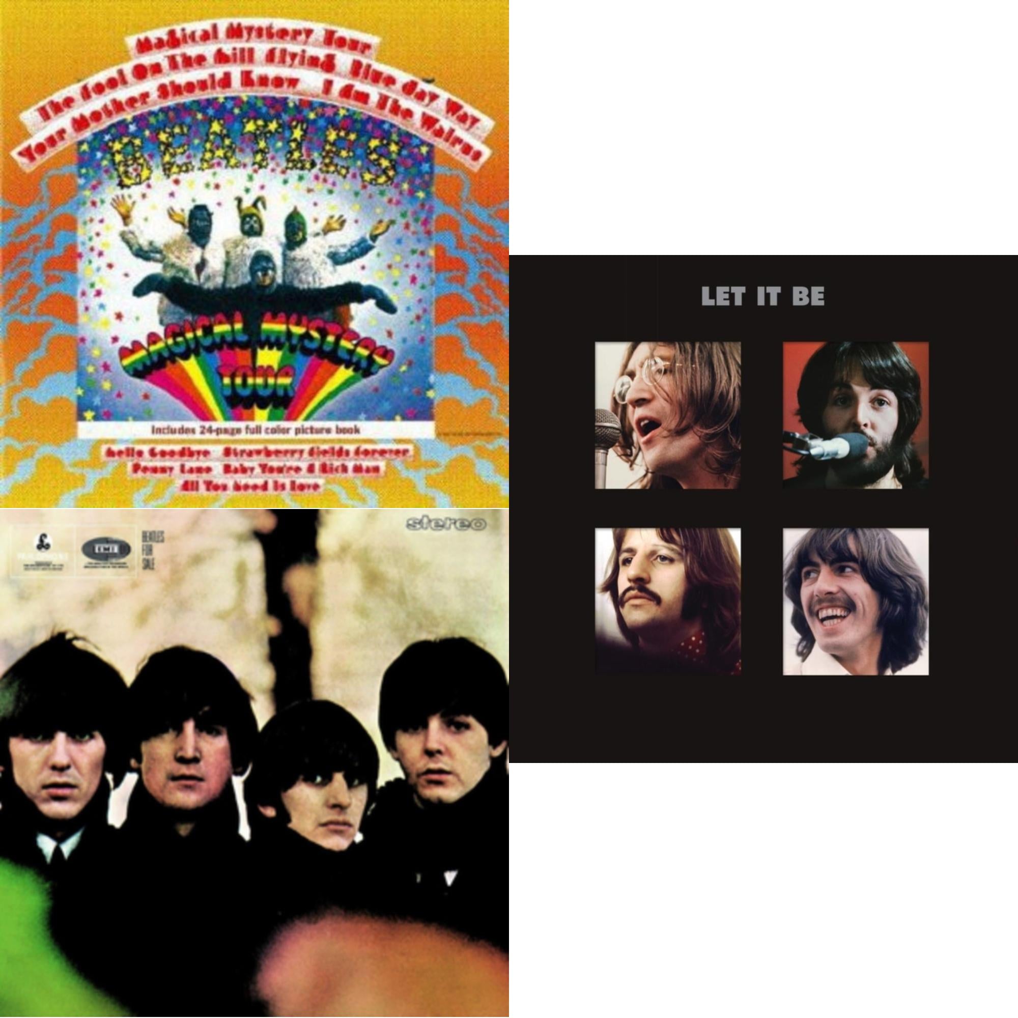 Beatles For Sale & Magical Mystery Tour & Let It Be Special Edition (Super Deluxe/Slipbox/Book/4LP/12Inch Ep Box Set)