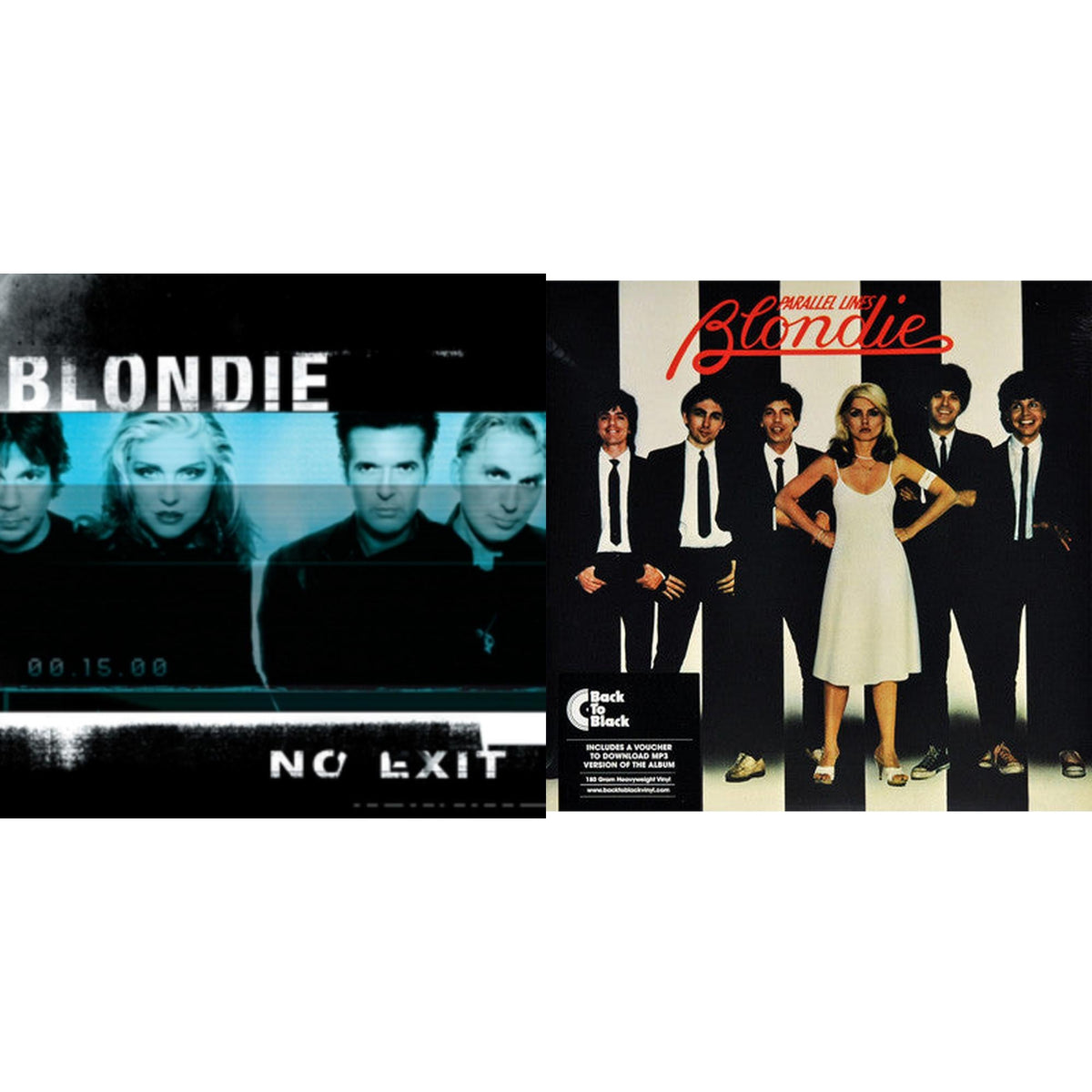 No Exit (Expanded & Remastered) (Crystal Clear Vinyl/2LP) & Parallel Lines (180G)