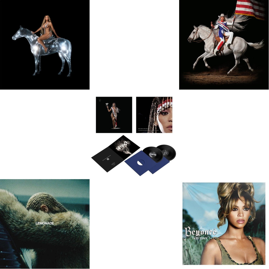 This is a 5 LP Vinyl SKU bundle.
1.This LP Vinyl is brand new.Format: LP VinylMusic Style: BallroomThis item's title is: Renaissance (X) (180G/2LP)Artist: BeyonceLabel: COLUMBIABarcode: 196587196714Release Date: 10/7/2022
2.This LP Vinyl is brand new.