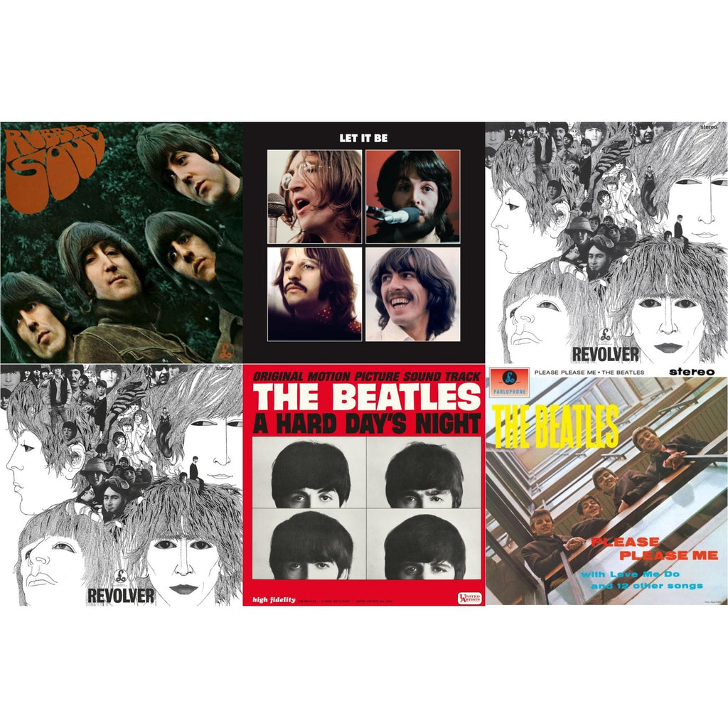 Please Please Me & Rubber Soul & Revolver Special Edition & Revolver - Special Edition (Picture Disc) & Hard Day's Night (Ost) & Let It Be Special Edition