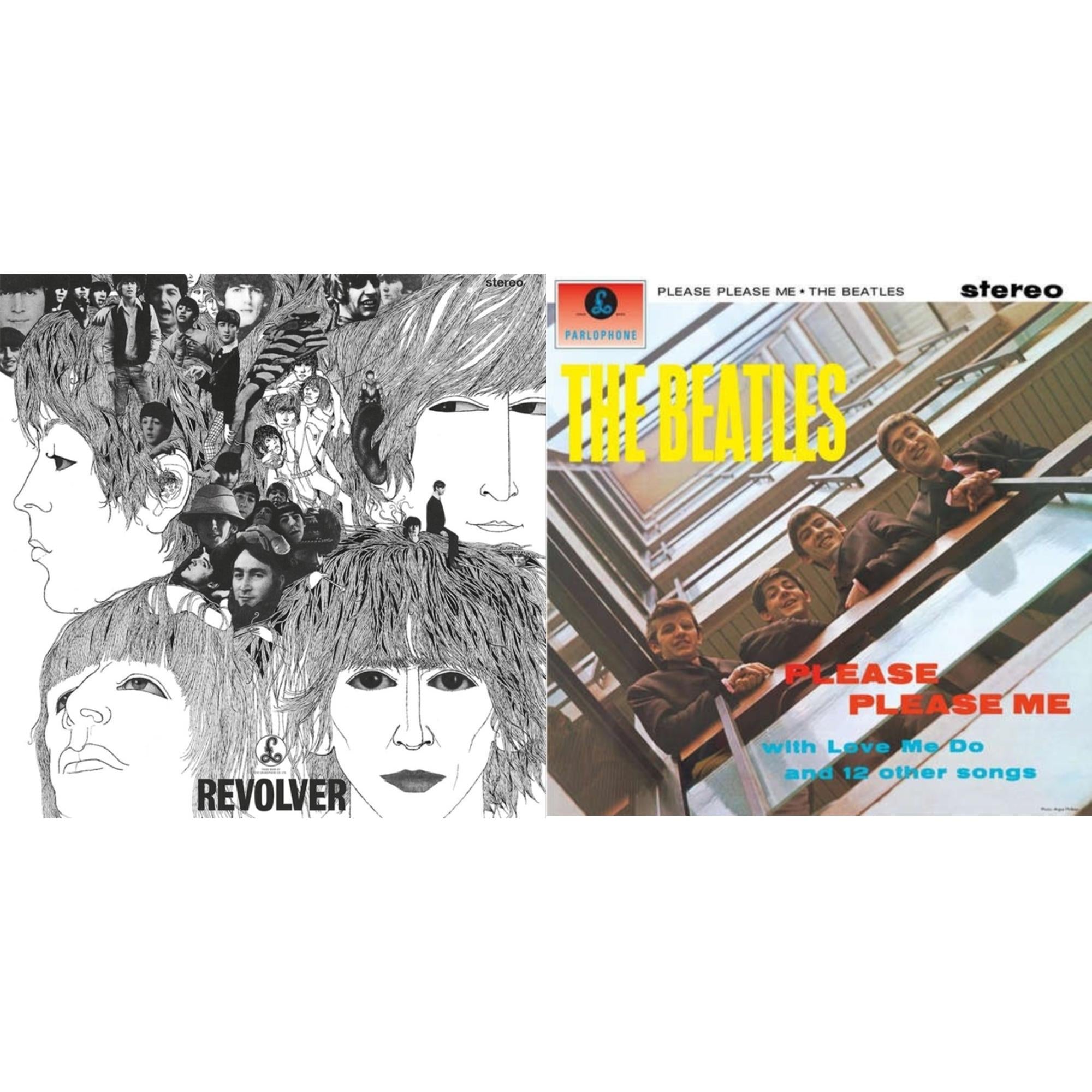Beatles - Please Please Me & Revolver Special Edition - LP Vinyl Bundle