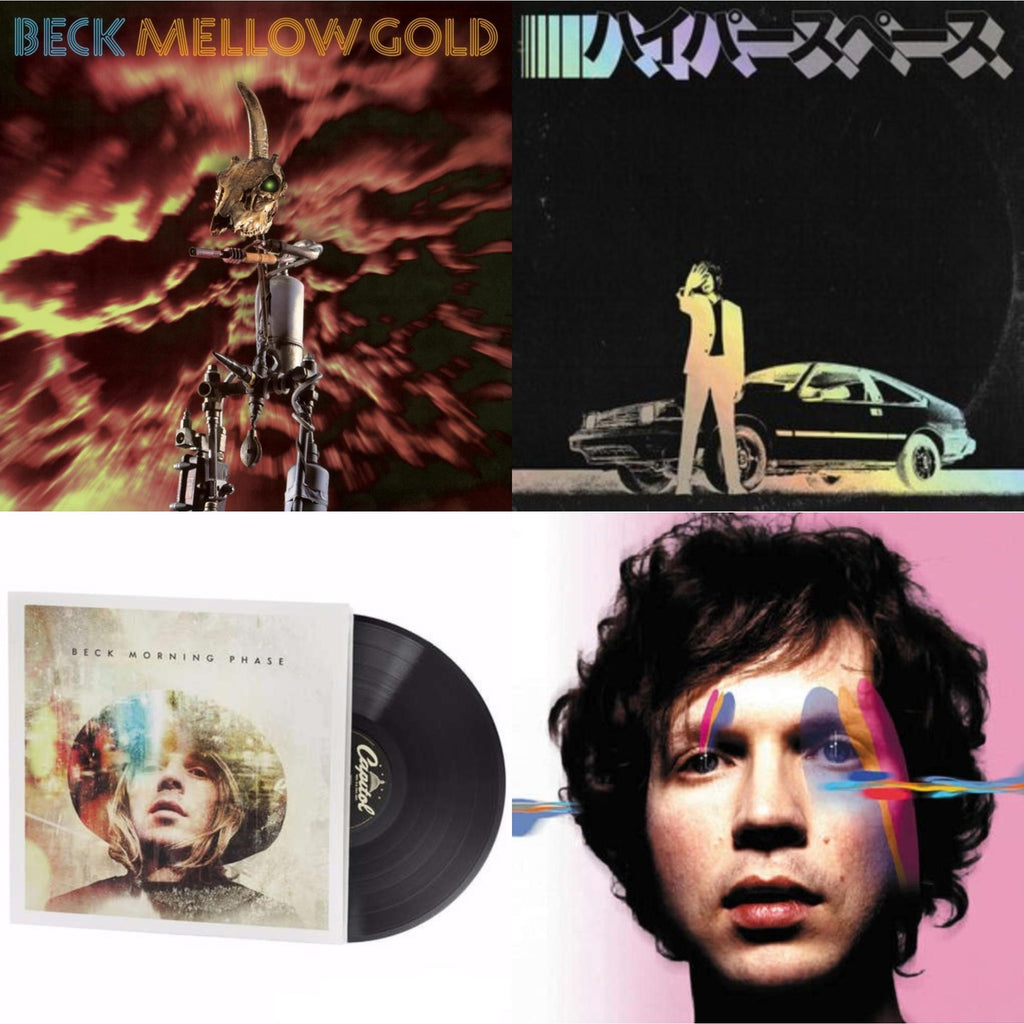 Mellow Gold (180G) & Hyperspace (2020 Deluxe Edition/Holographic Jacket/Booklet) & Morning Phase & Sea Change (140G/Gatefold/Dl Card)