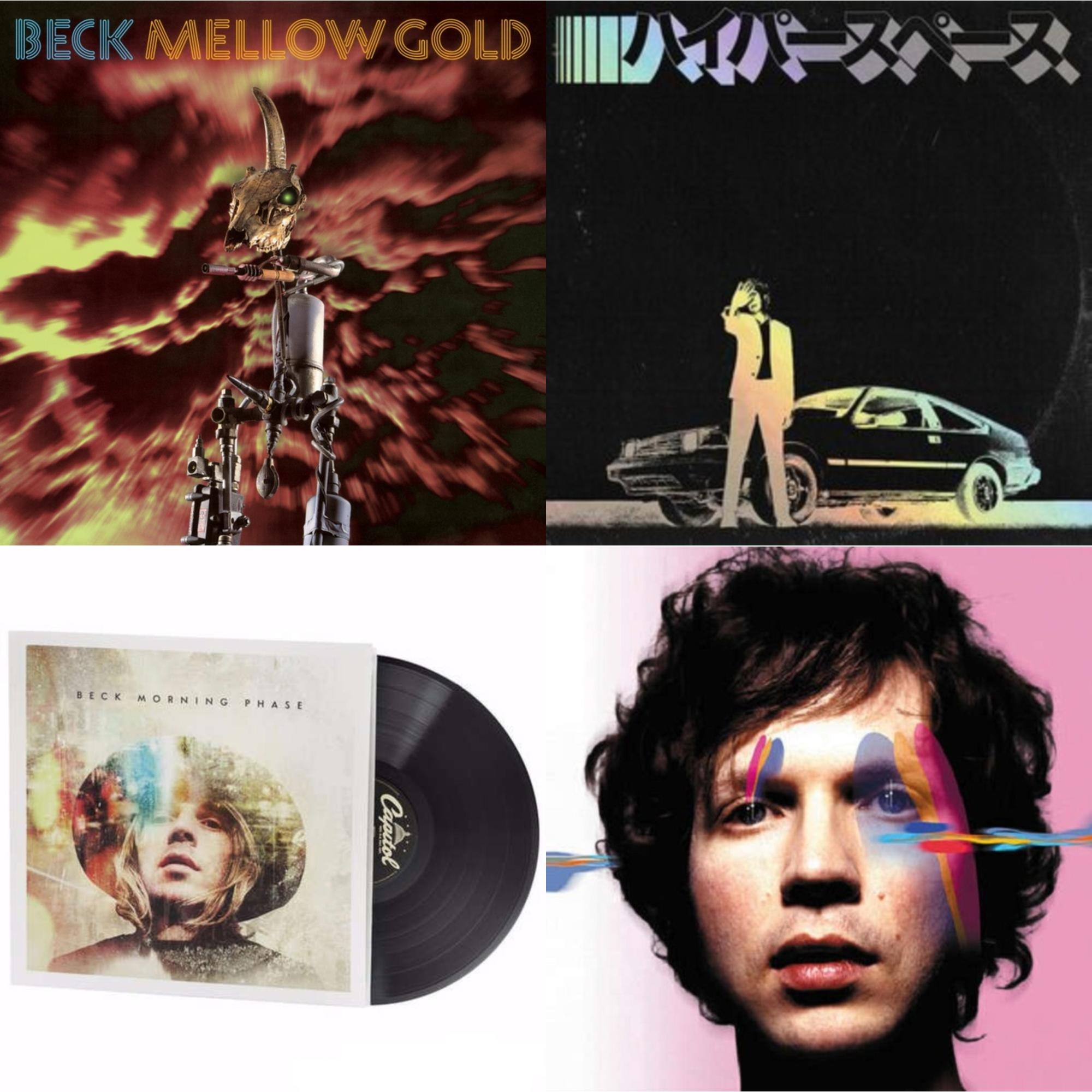 Mellow Gold (180G) & Hyperspace (2020 Deluxe Edition/Holographic Jacket/Booklet) & Morning Phase & Sea Change (140G/Gatefold/Dl Card)