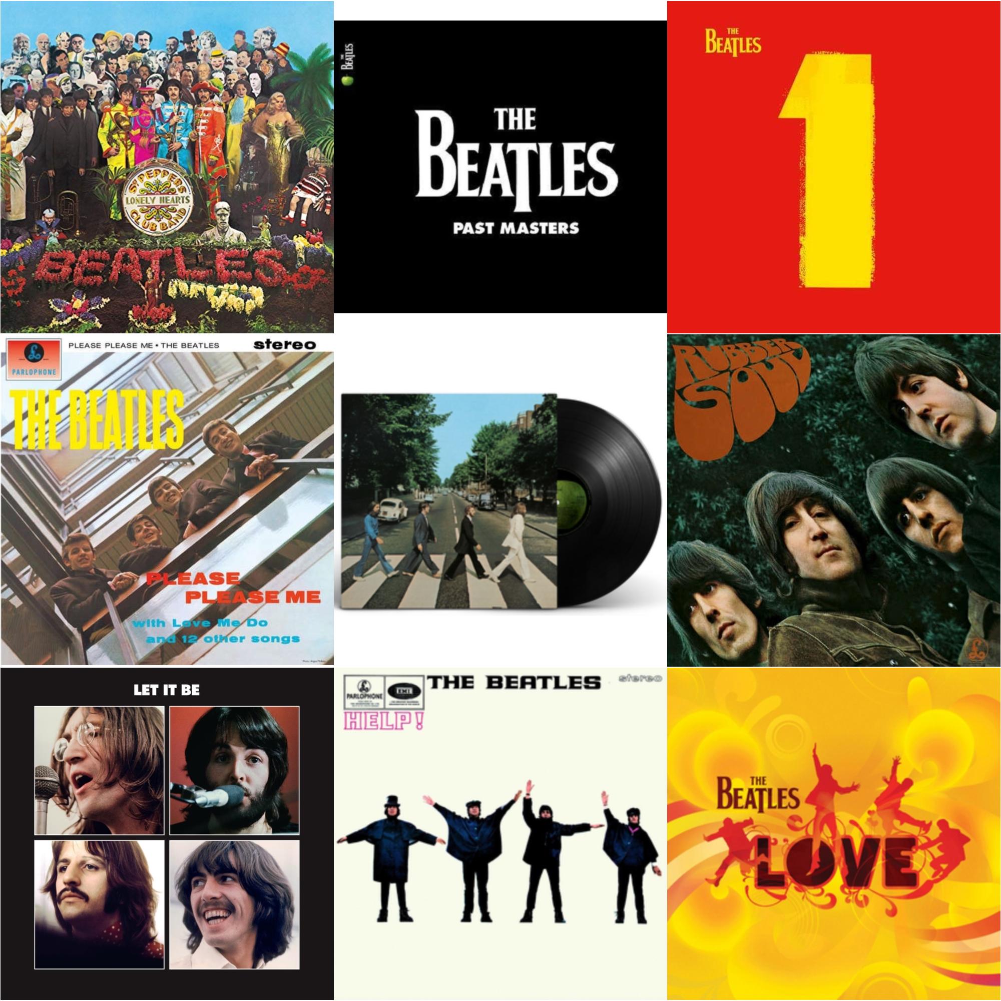 This is a 9 LP Vinyl SKU bundle.
1.This LP Vinyl is brand new.Format: LP VinylMusic Style: Rock & RollThis item's title is: Sgt. Pepper's Lonely Hearts Club Band (2017 Stereo Mix/180G/Original Stencils)Artist: BeatlesLabel: CAPITOLBarcode: 602567098348Release Date: 12/15/2017
2.