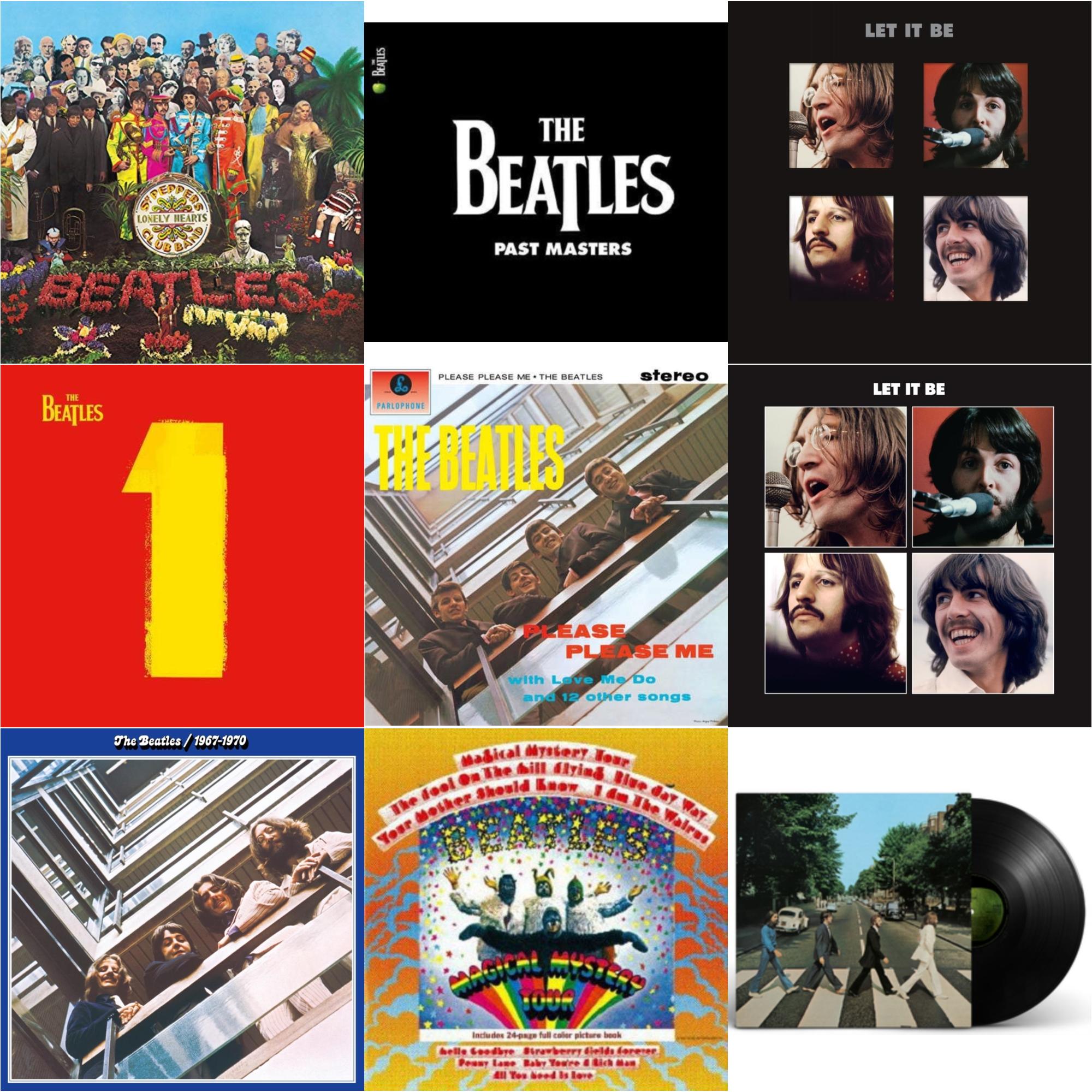 Beatles - Please Please Me & Magical Mystery Tour & Past Masters 1 & 2 & Beatles 1967-1970 (2023 Edition) (Half-Speed) (3LP) & Let It Be Special Edition & Let It Be Special Edition (Super Deluxe/Slipbox/Book/4LP/12Inch Ep Box Set) & 1 (2015 Reissue)
