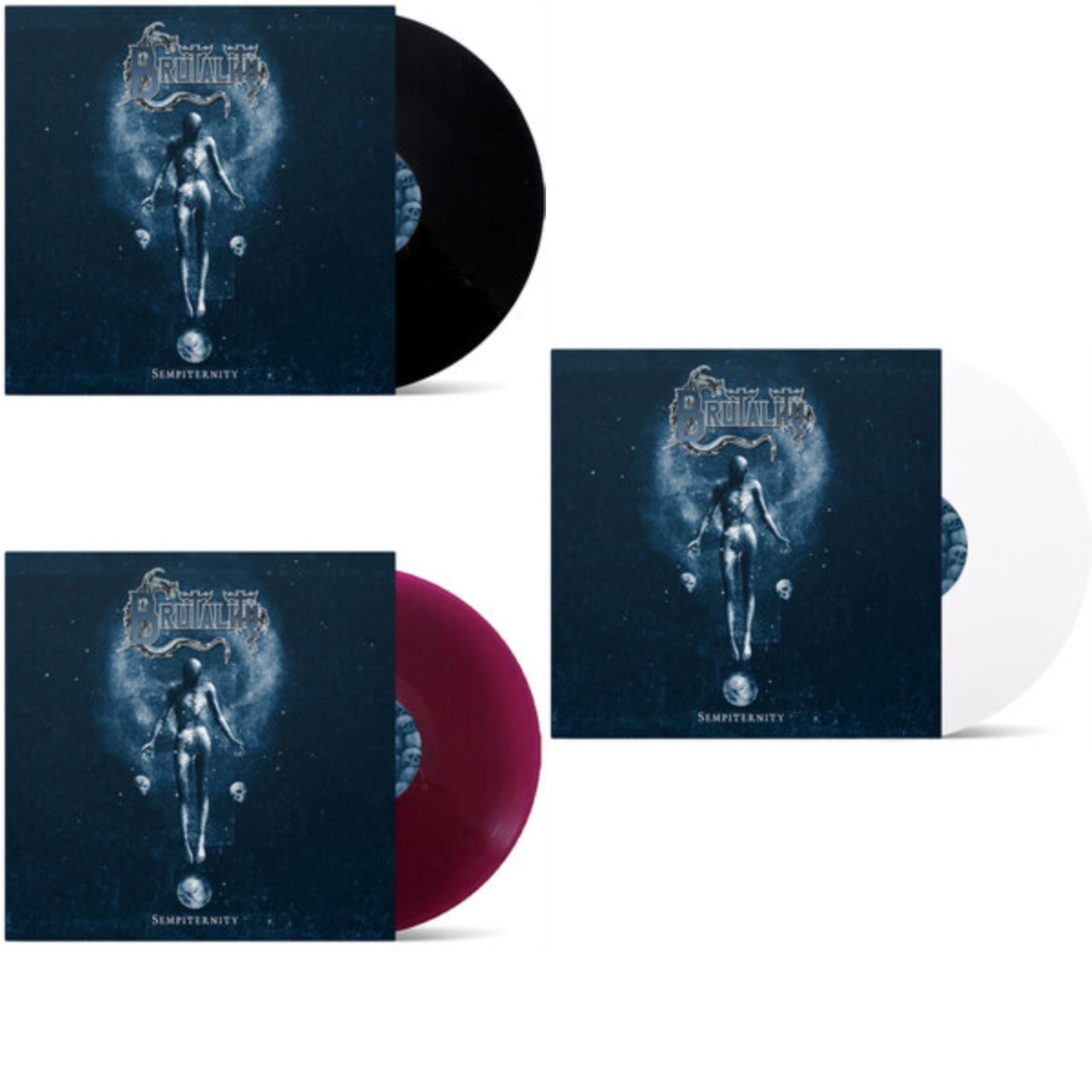 This is a 3 LP Vinyl SKU bundle.
1.This LP Vinyl is brand new.Format: LP VinylMusic Style: Death MetalThis item's title is: SempiternityArtist: BrutalityLabel: TARGET / EMZ PRODUCTIONS / SPVBarcode: 5700907270142Release Date: 5/27/2022
2.This LP Vinyl is brand new.