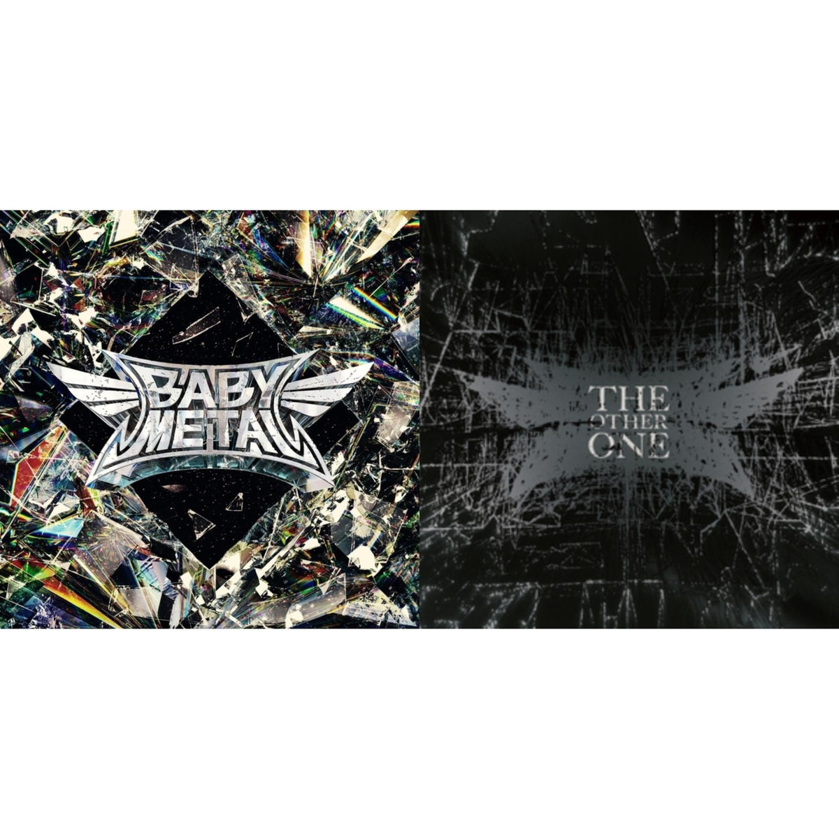 Metal Forth (X) & The Other One (Clear With Black & White Splatter LP Vinyl)