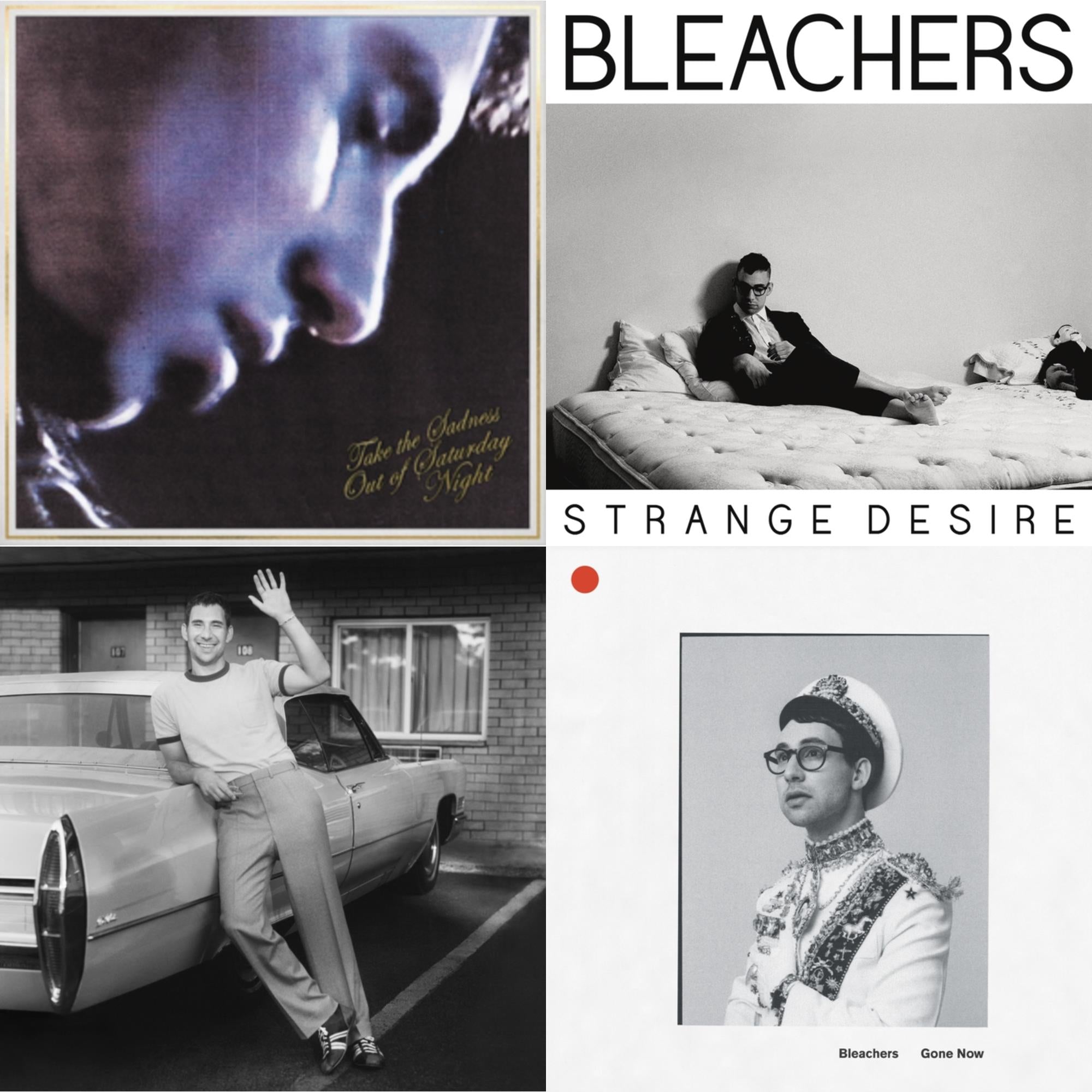 This is a 4 LP Vinyl SKU bundle.
1.This LP Vinyl is brand new.Format: LP VinylMusic Style: Alternative RockThis item's title is: Gone Now (180G/Gold Palate LP Vinyl)Artist: BleachersLabel: LEGACYBarcode: 194398634517Release Date: 6/11/2021
2.This LP Vinyl is brand new.