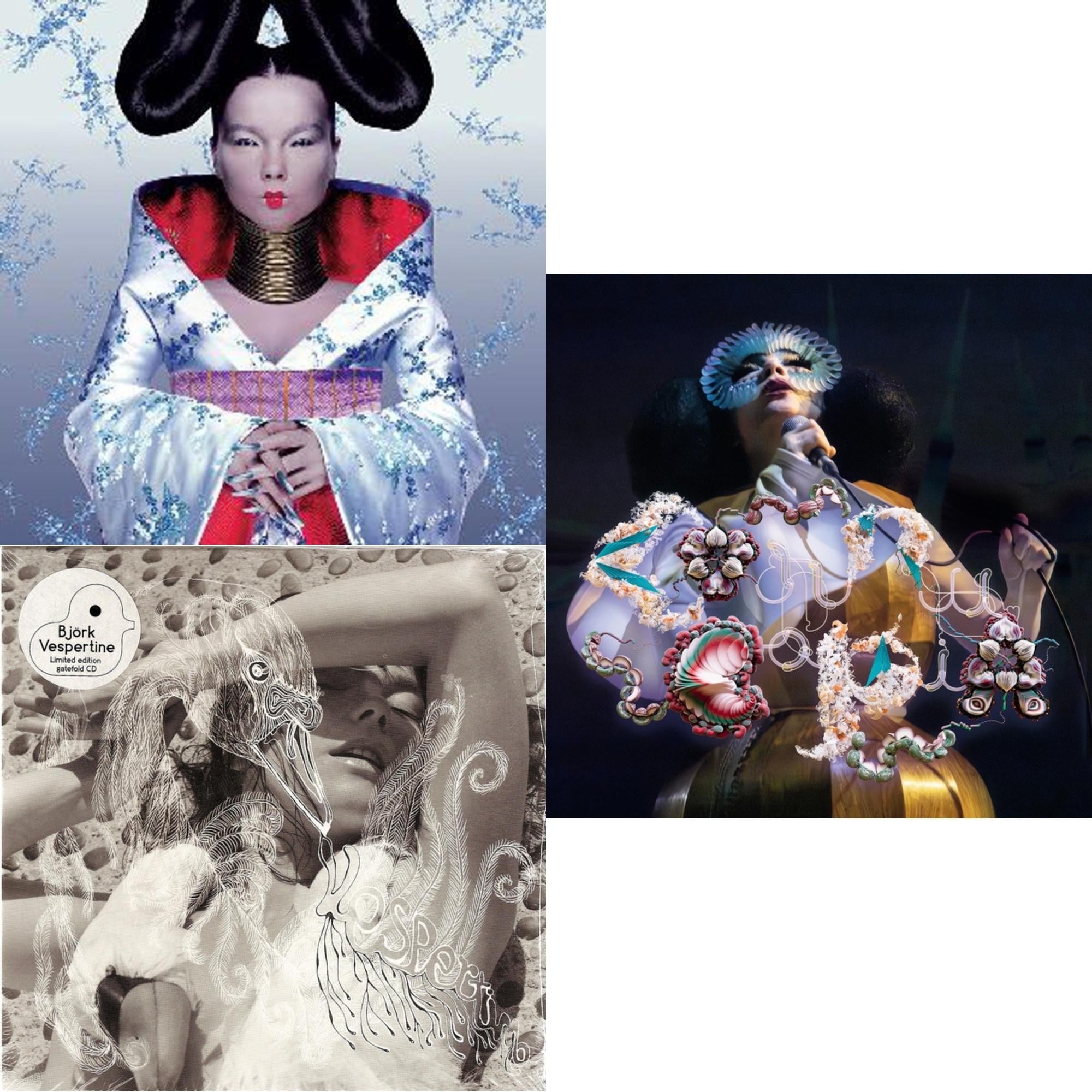 Homogenic & Vespertine Ltd & Cornucopia: Live (2CD)
