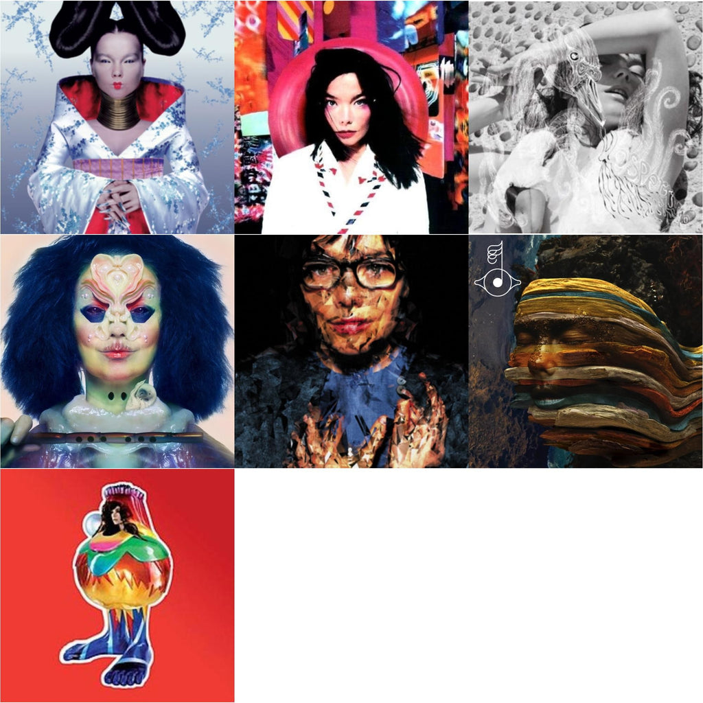 Homogenic & Post & Vespertine & Utopia & Selma Songs & Bastards: Remix & Volta