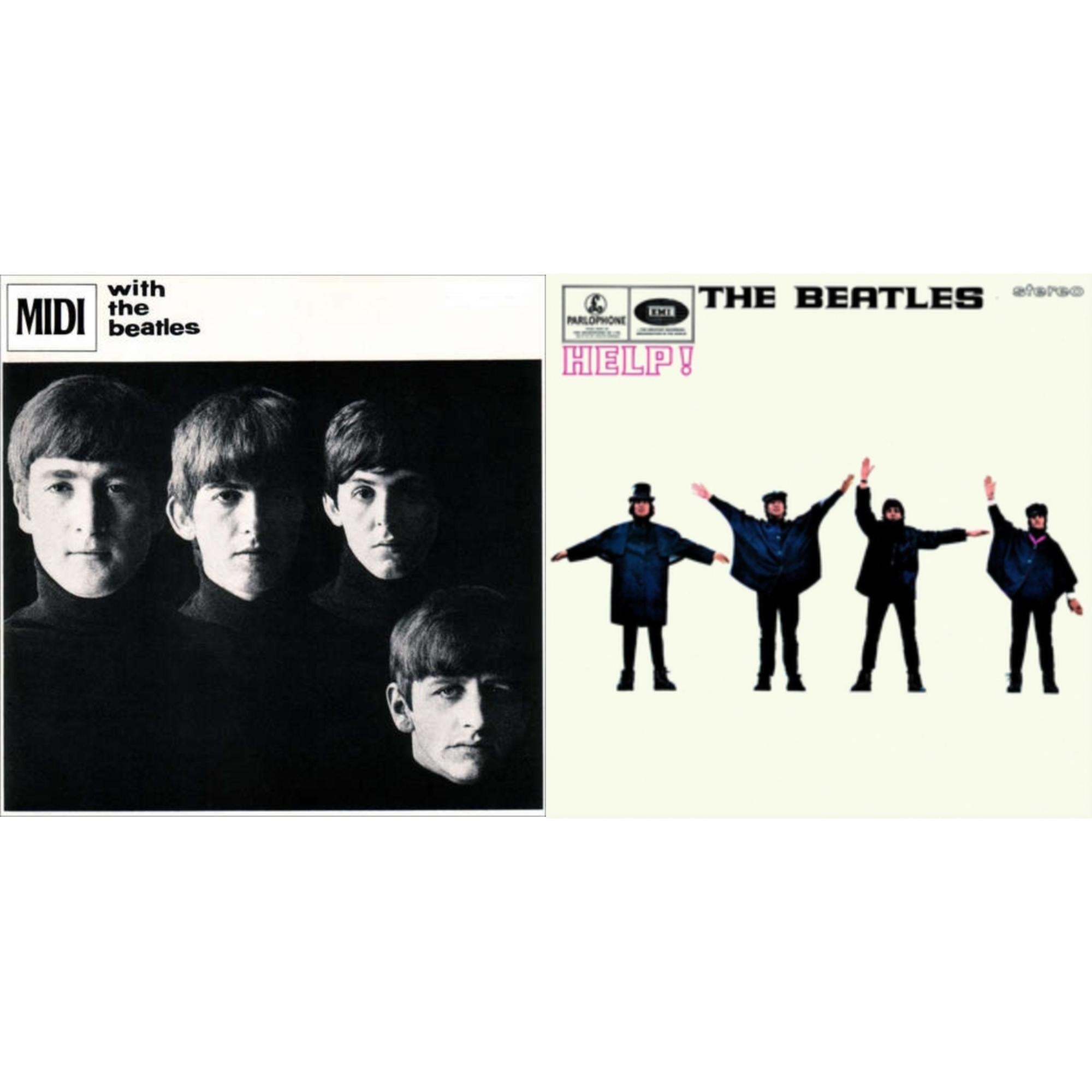 Beatles - Help & With The Beatles - LP Vinyl Bundle