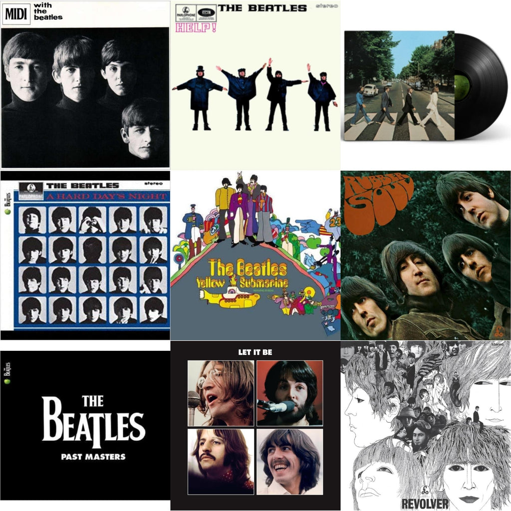 Hard Day's Night & Help & Rubber Soul & With The Beatles & Yellow Submarine & Past Masters 1 & 2 & Revolver - Special Edition (Picture Disc) & Let It Be Special Edition & Abbey Road Anniversary