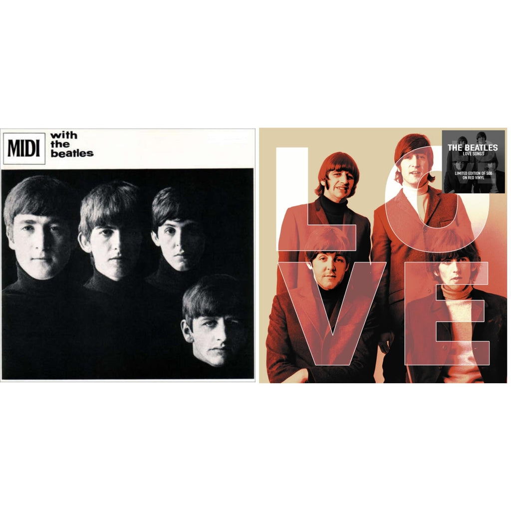 With The Beatles & Love Songs (Red LP Vinyl)